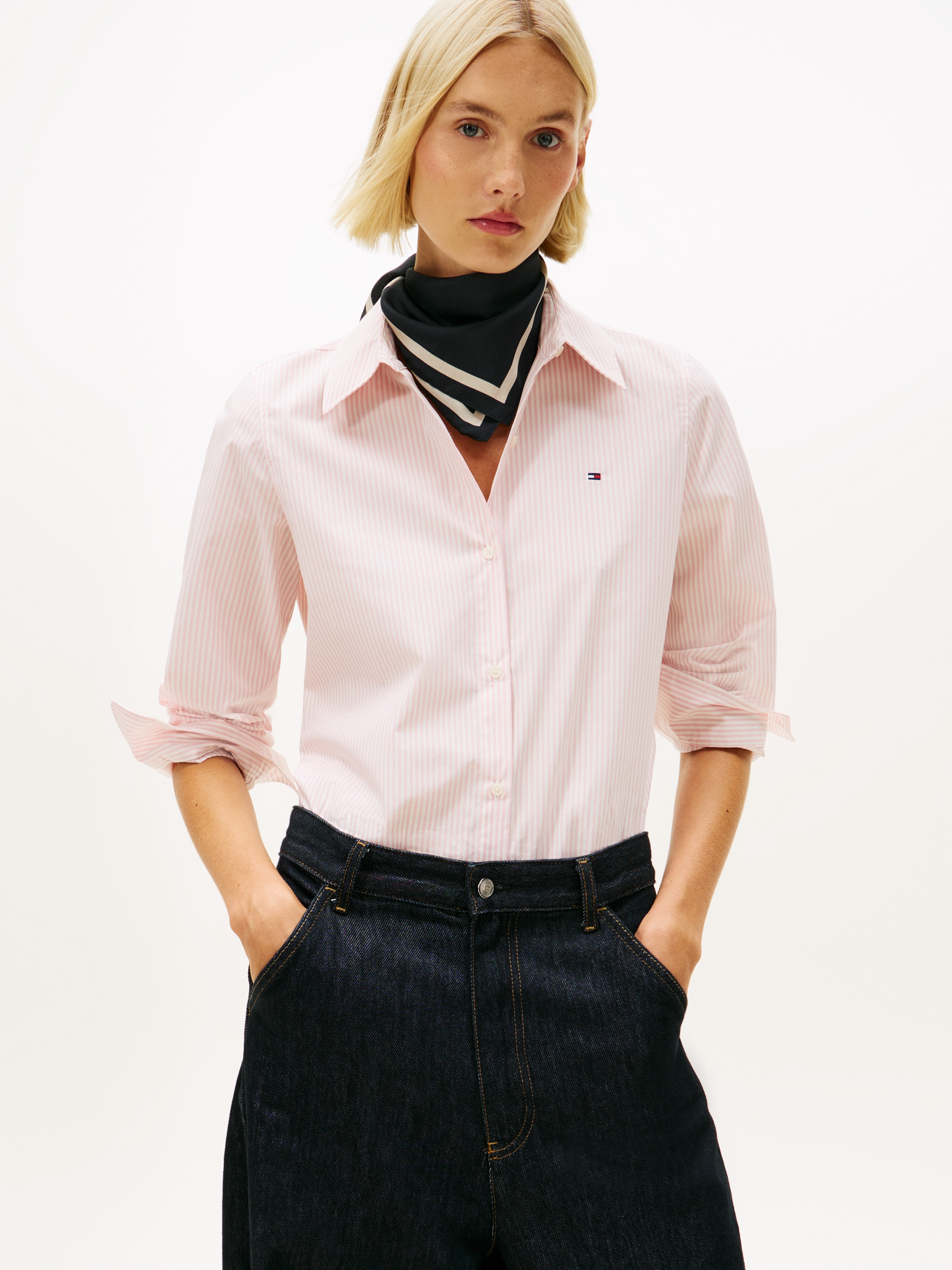 Tommy Hilfiger Shirtbluse »ESS POPLIN REGULAR SHIRT«