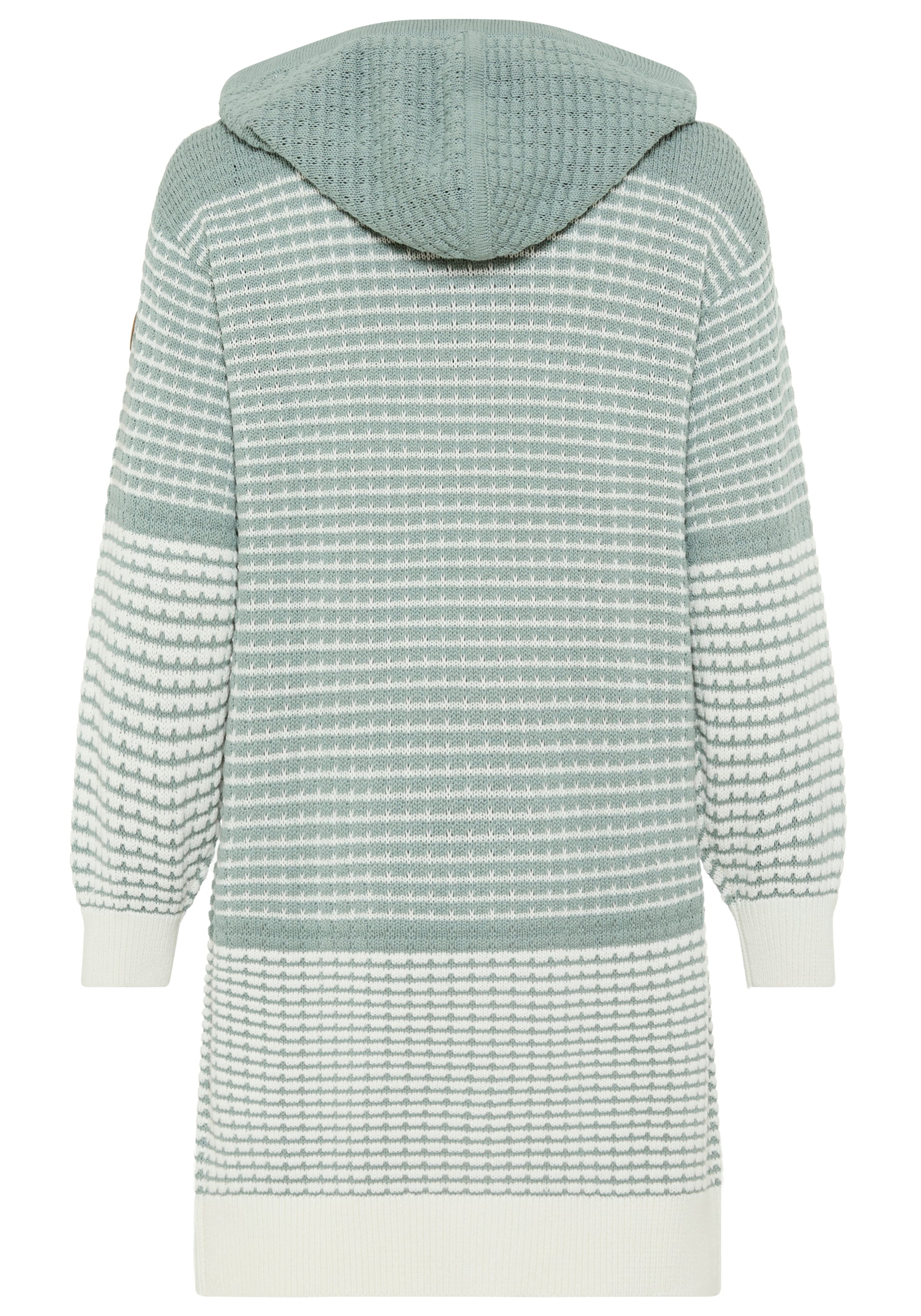 KangaROOS Kapuzenstrickjacke mit angesagtem Strickmuster