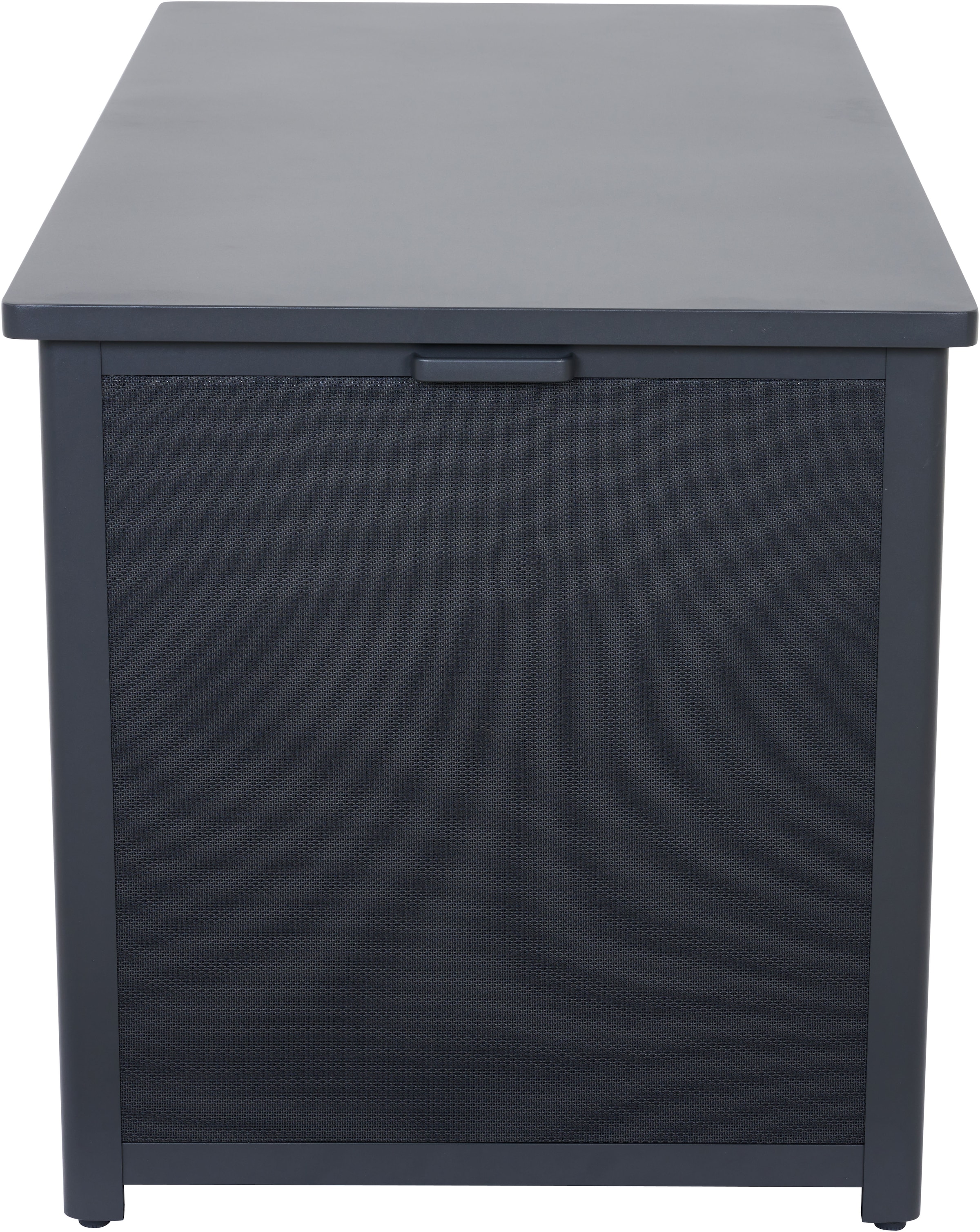 Siena Garden Kissenbox Gestell aus Aluminium, Ranotex® Bezug, 159x79x83cm anthrazit