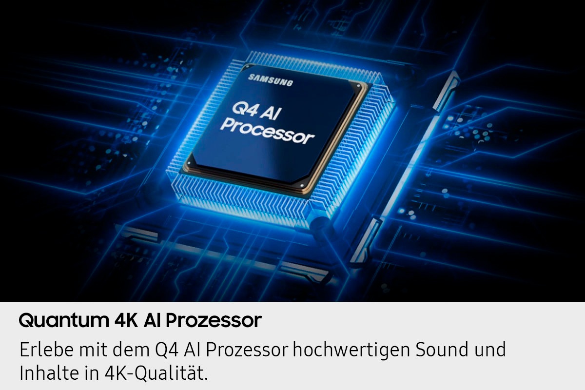Samsung QLED-Fernseher »GQ75Q7F2AU«, 4K Ultra HD, Smart-TV, Quantum HDR, Knox Security, Art Store, 3D Sound, Gaming Hub, AI TV