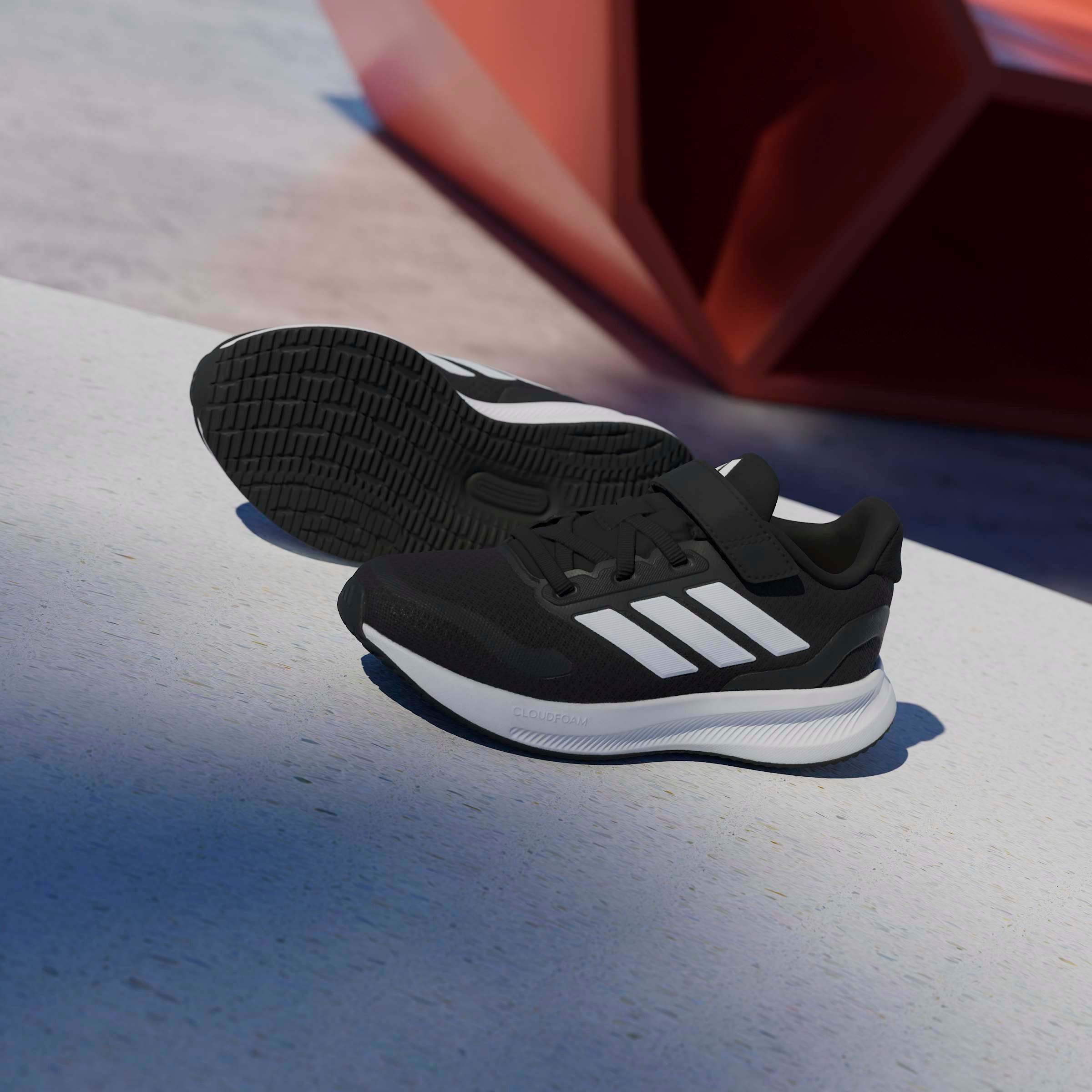 adidas Sportswear Laufschuh »RUNFALCON 5 KIDS«  mit Klettverschluss, für Kinder