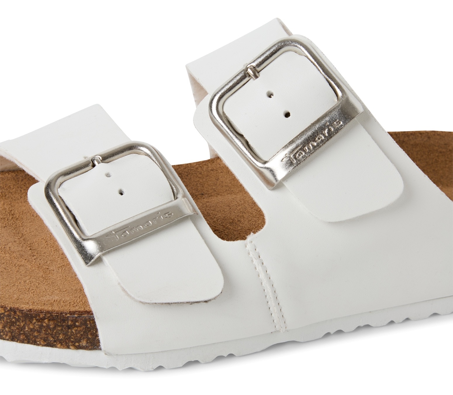Tamaris Pantolette, Sommerschuh, Schlappen mit gepolstertem Fußbett