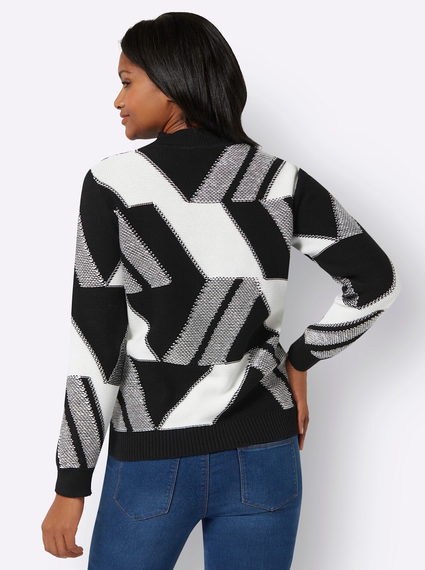 Inspirationen Stehkragenpullover »Pullover«