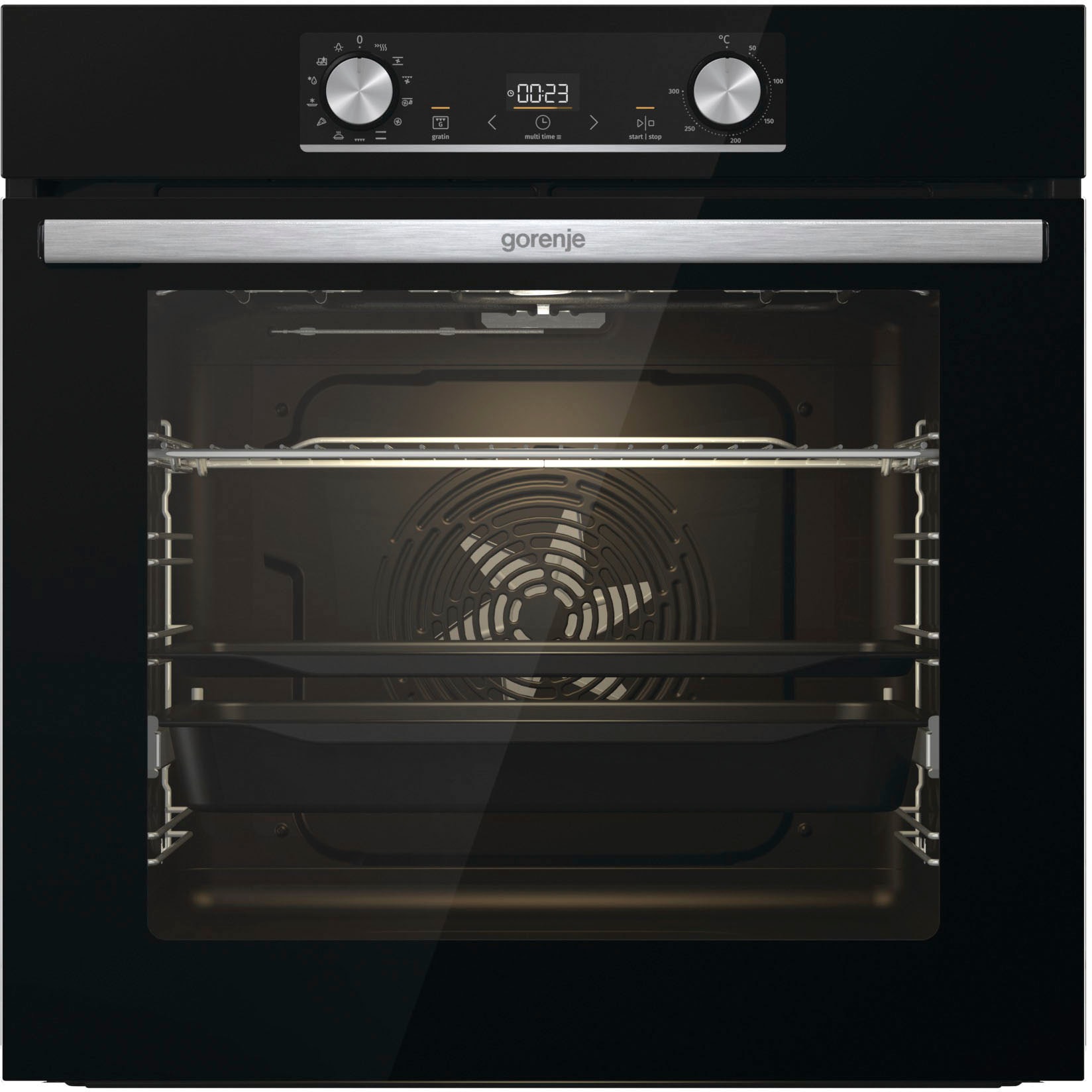 GORENJE Backofen-Set »BOSX6737E06BG«, mit 1-fach-Teleskopauszug, AirFry-Funktion