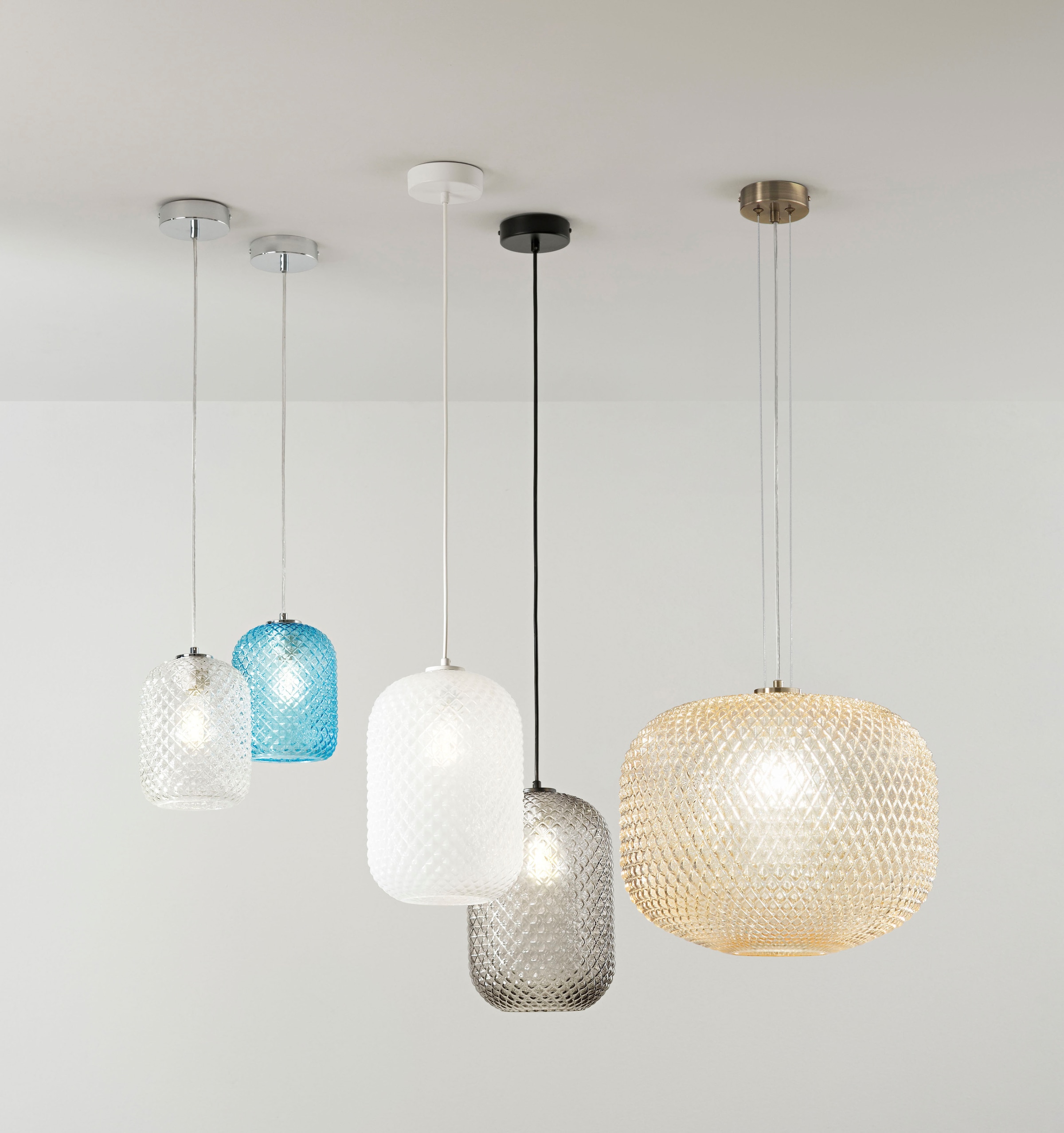 ECO-LIGHT Hängeleuchte »Ashford«, Leuchtmittel E27 | Leuchtmittel wechselbar