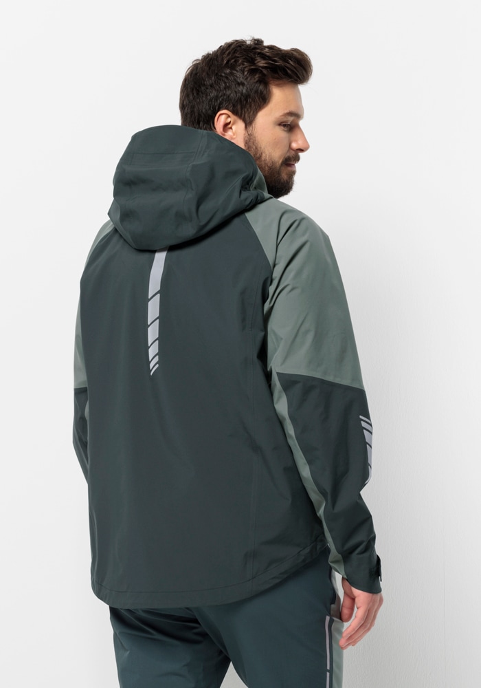 Jack Wolfskin Fahrradjacke »MOROBBIA 3L JKT M«, mit Kapuze