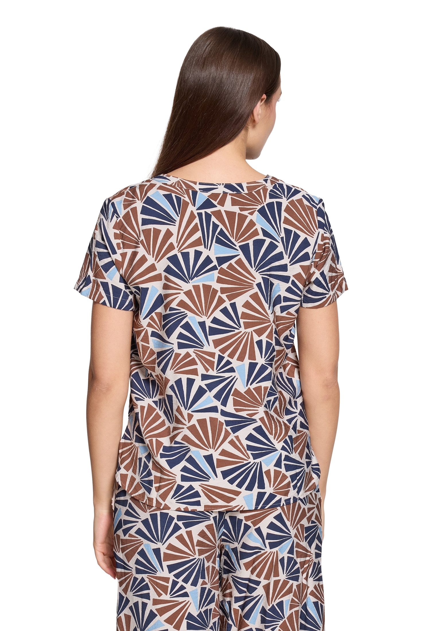 Betty&Co Schlupfbluse »Schlupfbluse kurzarm«