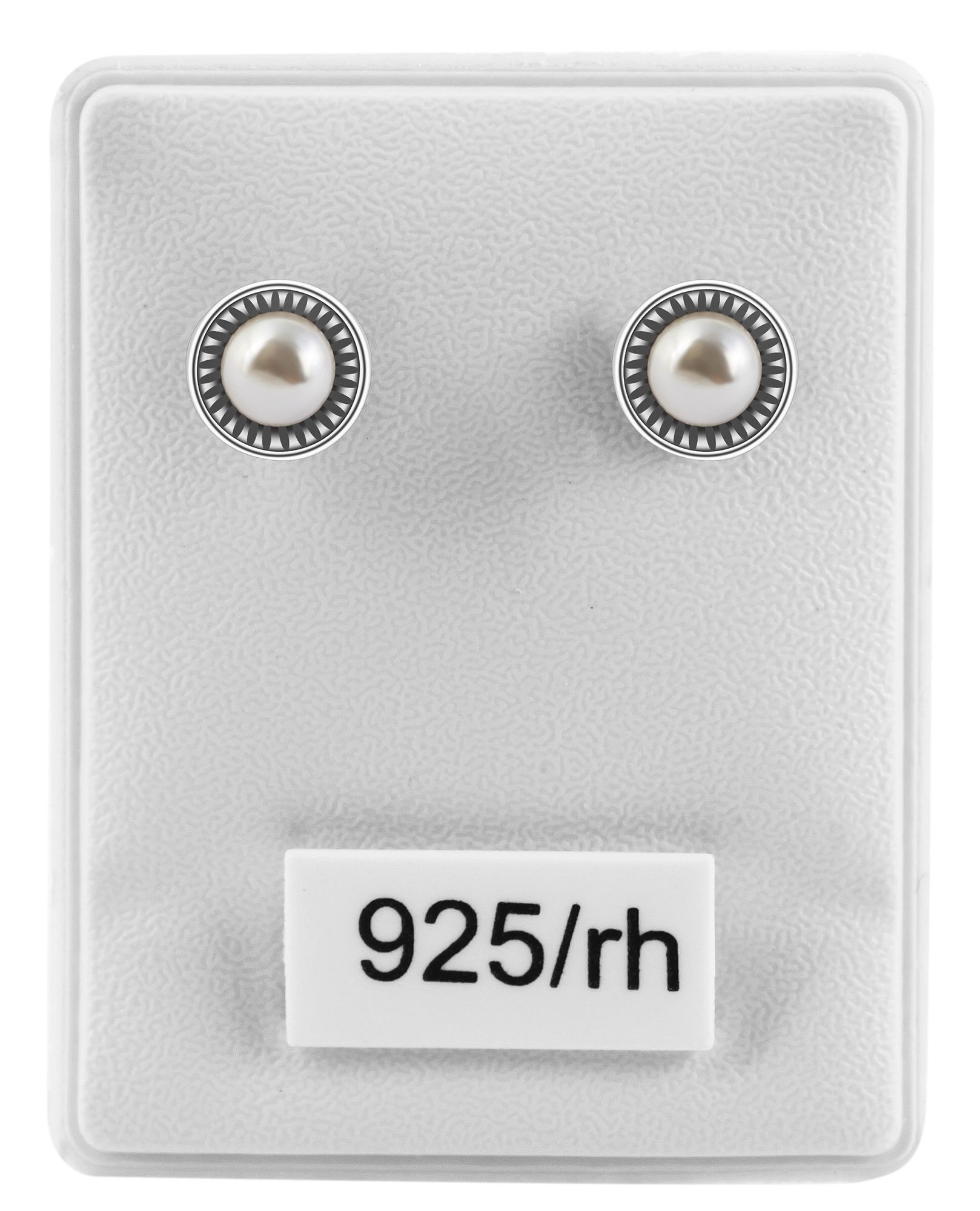 Adelia´s Paar Ohrstecker »Damen Ohrringe ¿ Ohrstecker aus 925 Silber mit Perle«