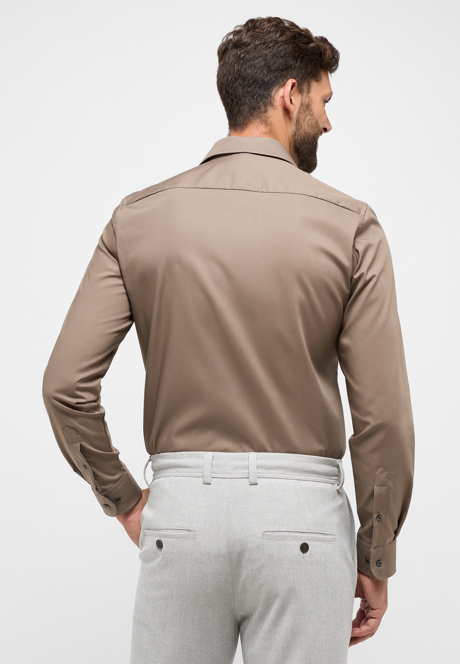 Eterna Langarmhemd »SLIM FIT«