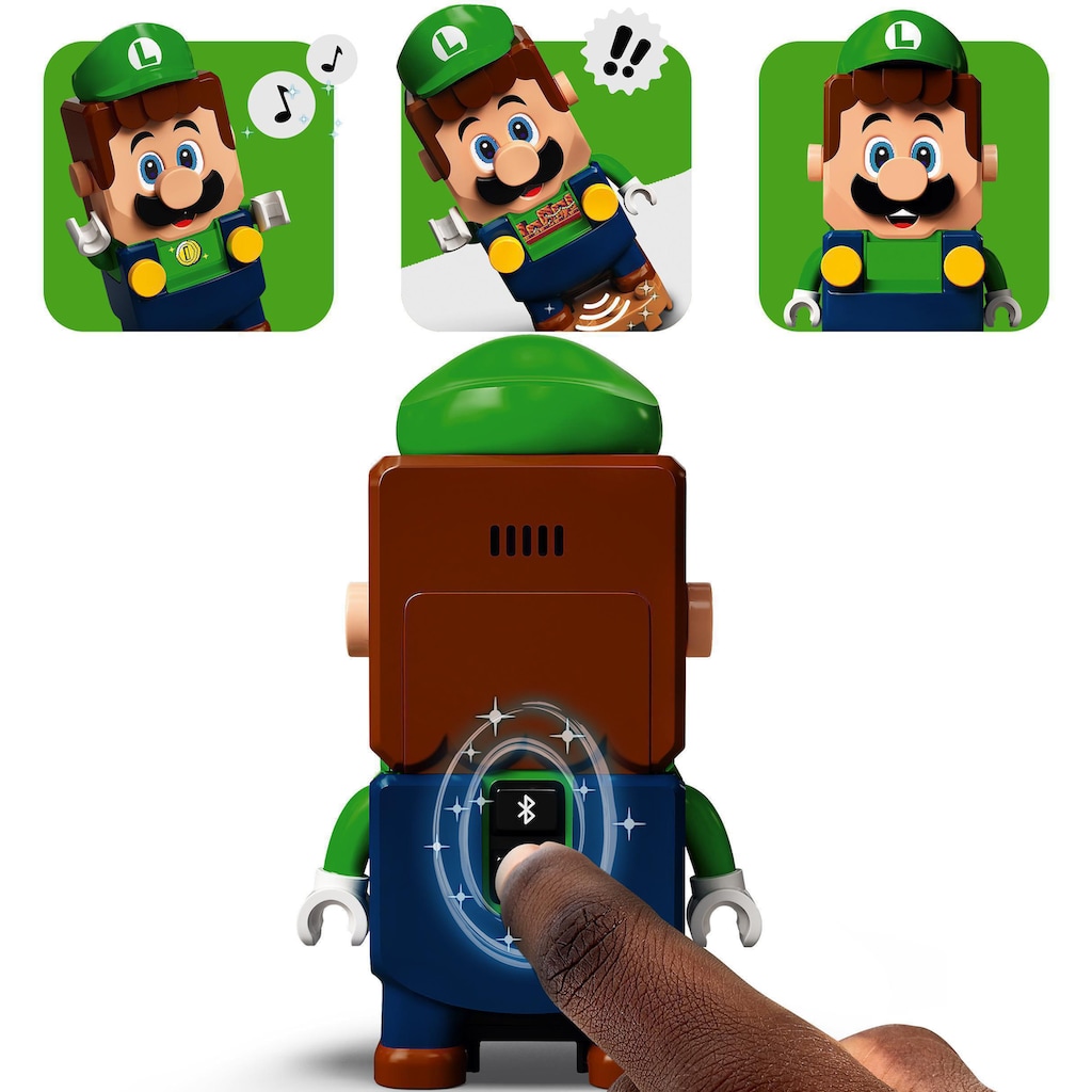 LEGO® Konstruktionsspielsteine »Abenteuer mit Luigi – Starterset (71387), LEGO® Super Mario«, (280 St.)