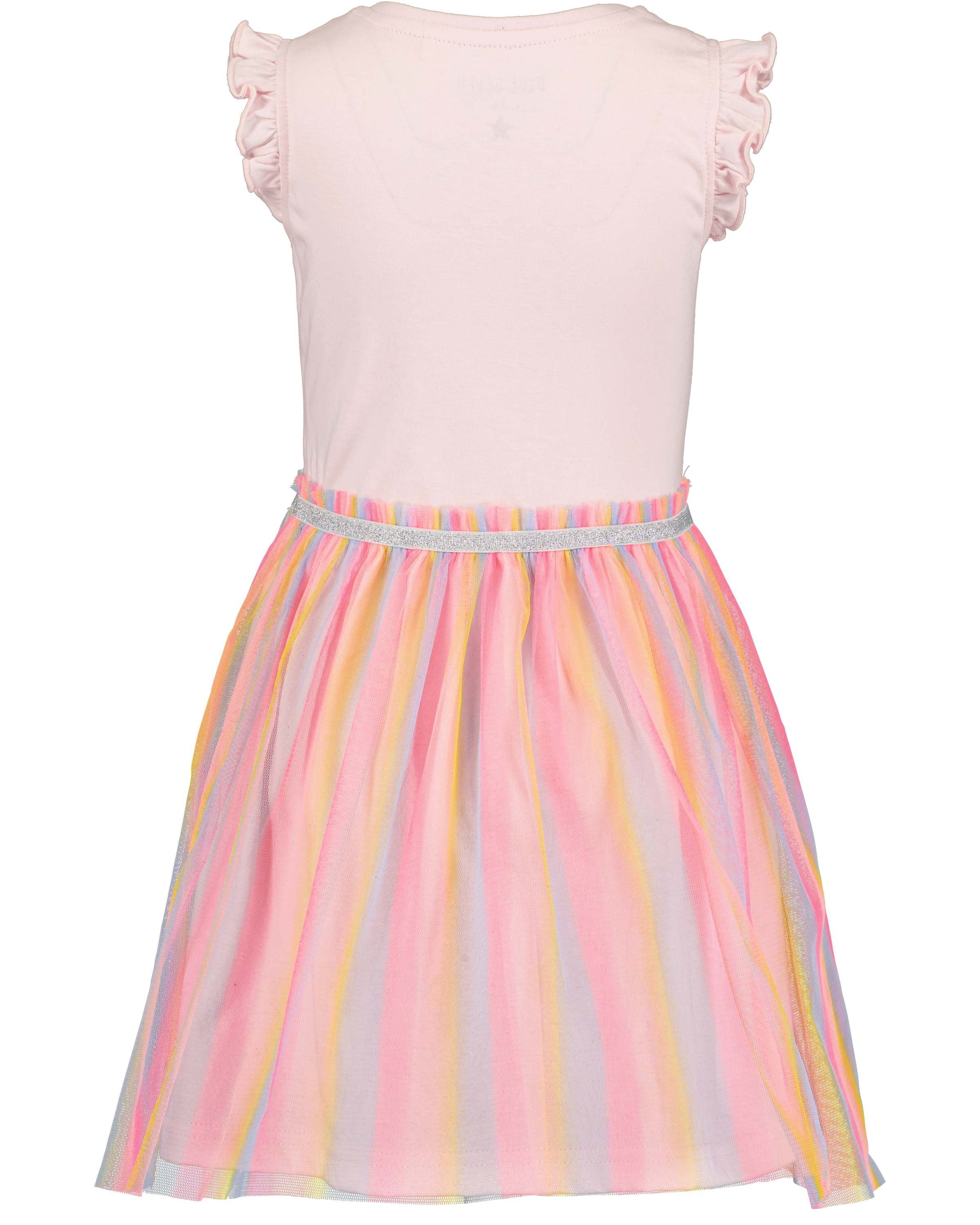 Blue Seven Jerseykleid »Blue Seven Mädchen Tüllkleid mit Regenbogen« Brusttasche