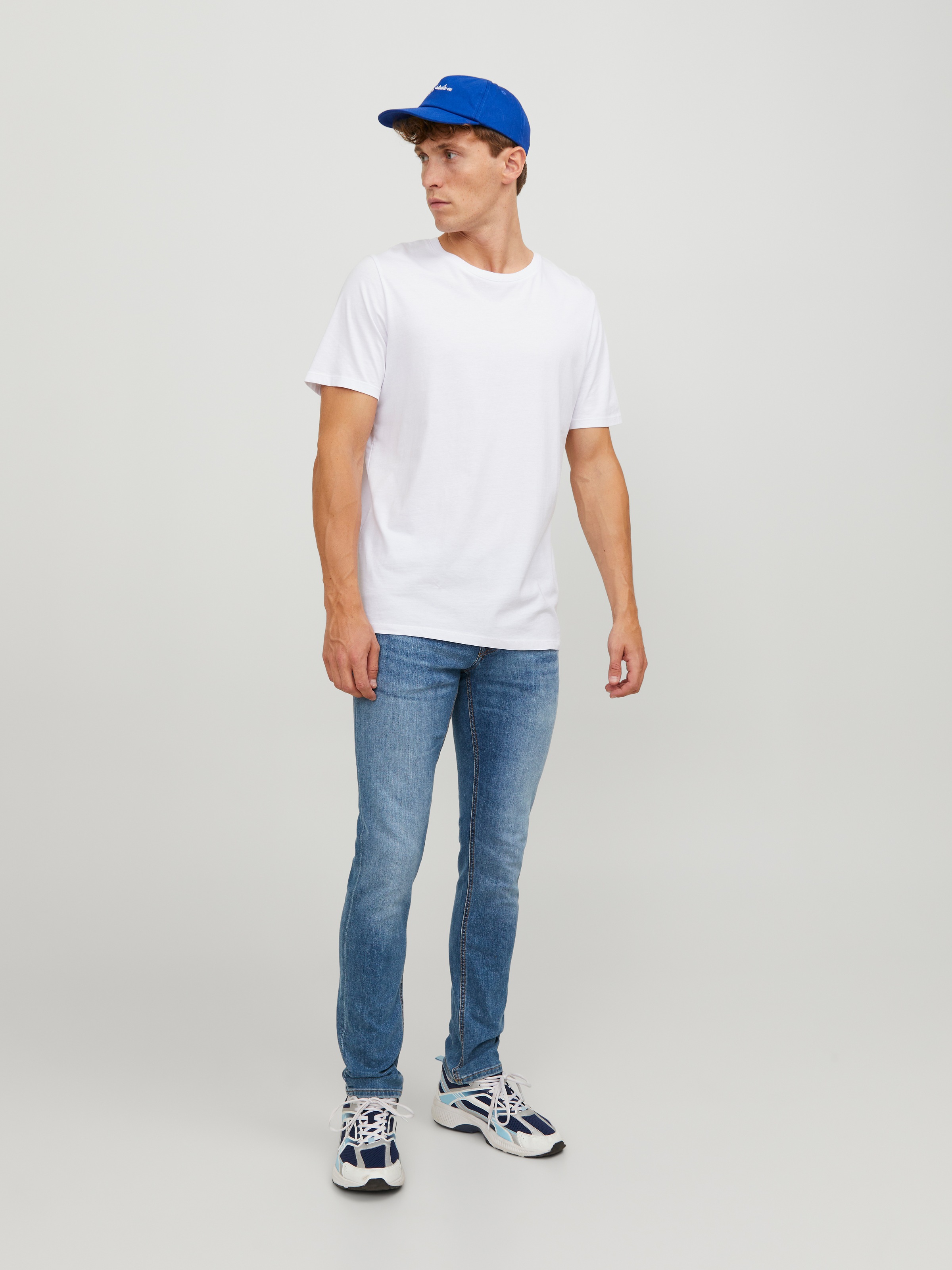 Jack & Jones Slim-fit-Jeans »JJIGLENN  Slim-Fit mit Stretch und praktischer 5-Pocket-Form« Baumwollmischung, slim fit