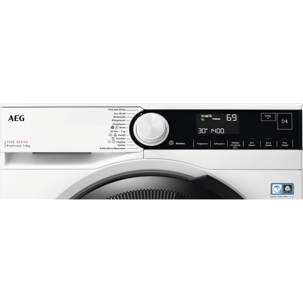 AEG Waschmaschine »LR7A70690«, LR7A70690, 9 kg, 1600 U/min