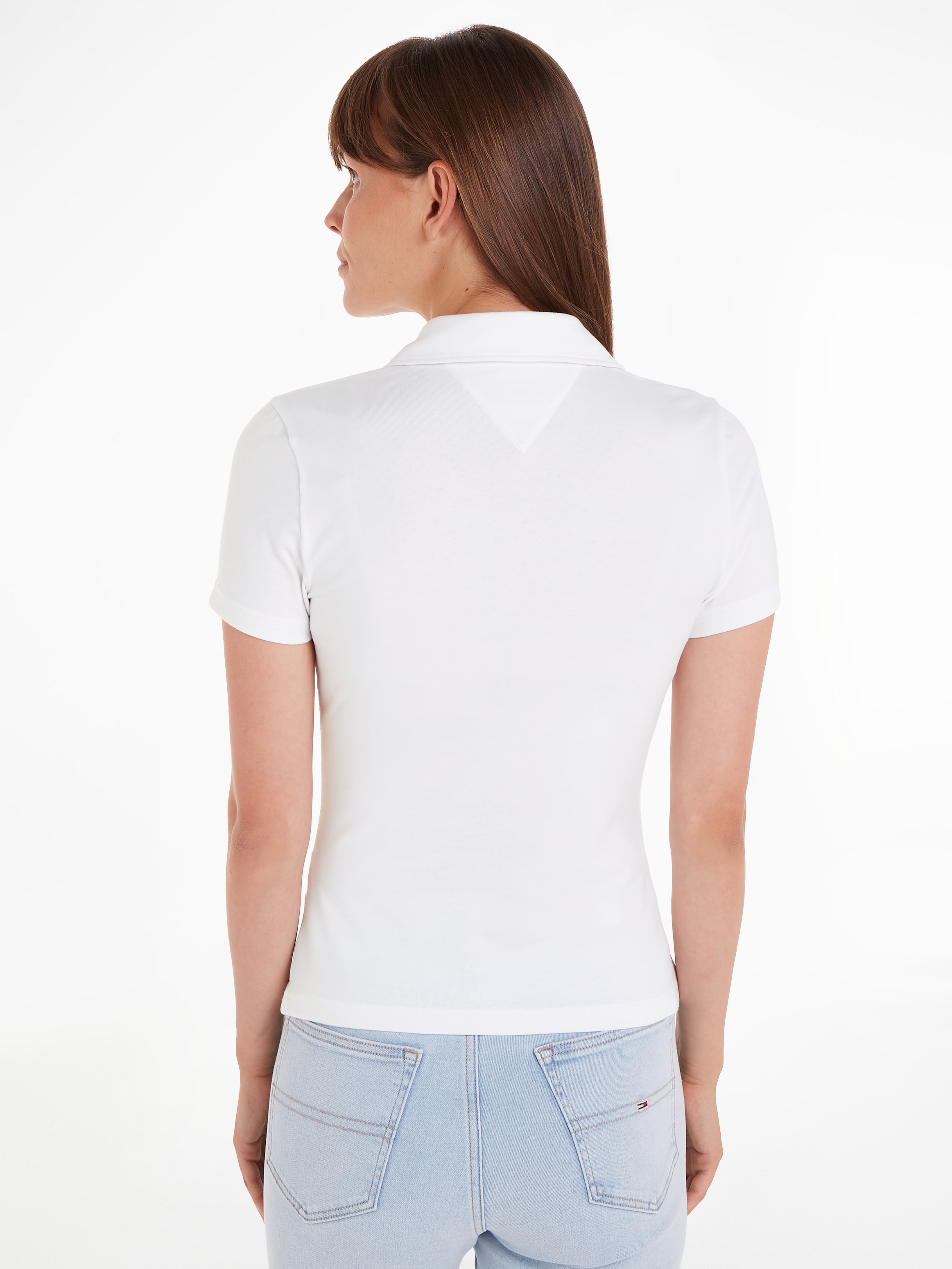 Tommy Jeans Curve T-Shirt »TJW SLIM ESSNTL LOGO 1 TEE EXT«, Große Größen