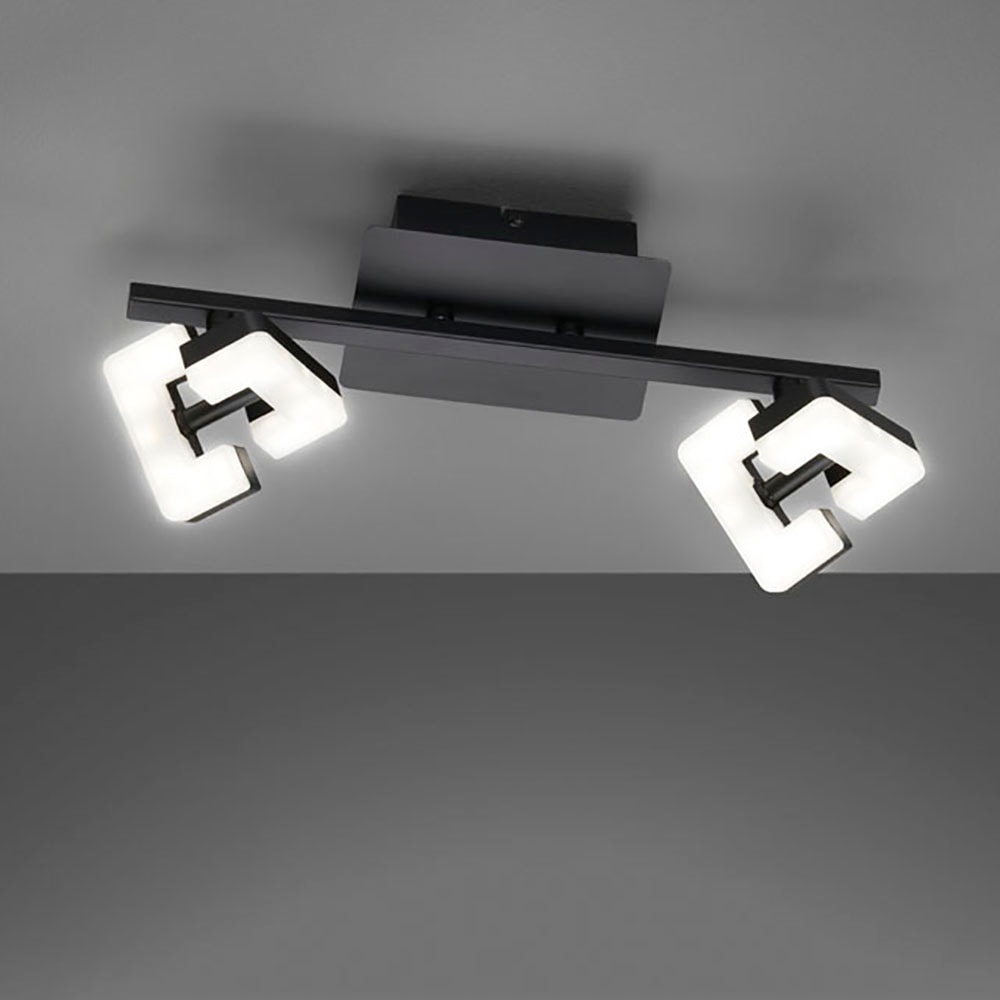 FISCHER & HONSEL Deckenstrahler »Ray«, 2 flammig, Leuchtmittel LED-Modul | LED fest integriert, langlebige LED