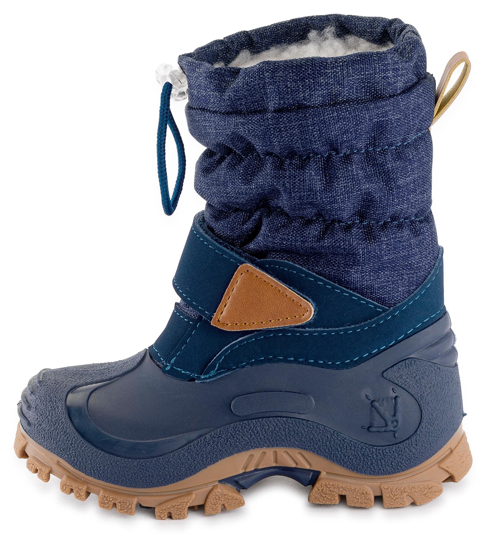 Lurchi Winterstiefel »Snowboots Finn«, mit Schurwolle