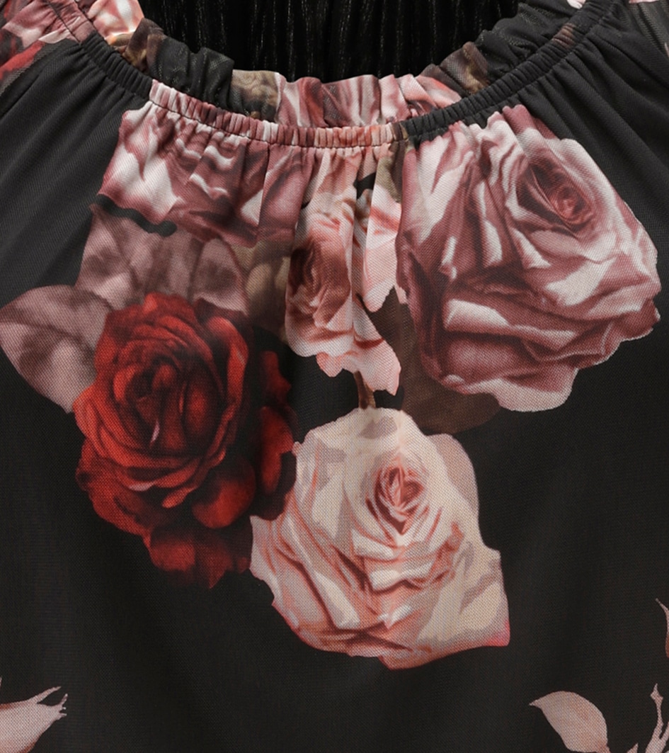 Aniston PLUS Carmenshirt in modischen Blumenprint - NEUE KOLLEKTION
