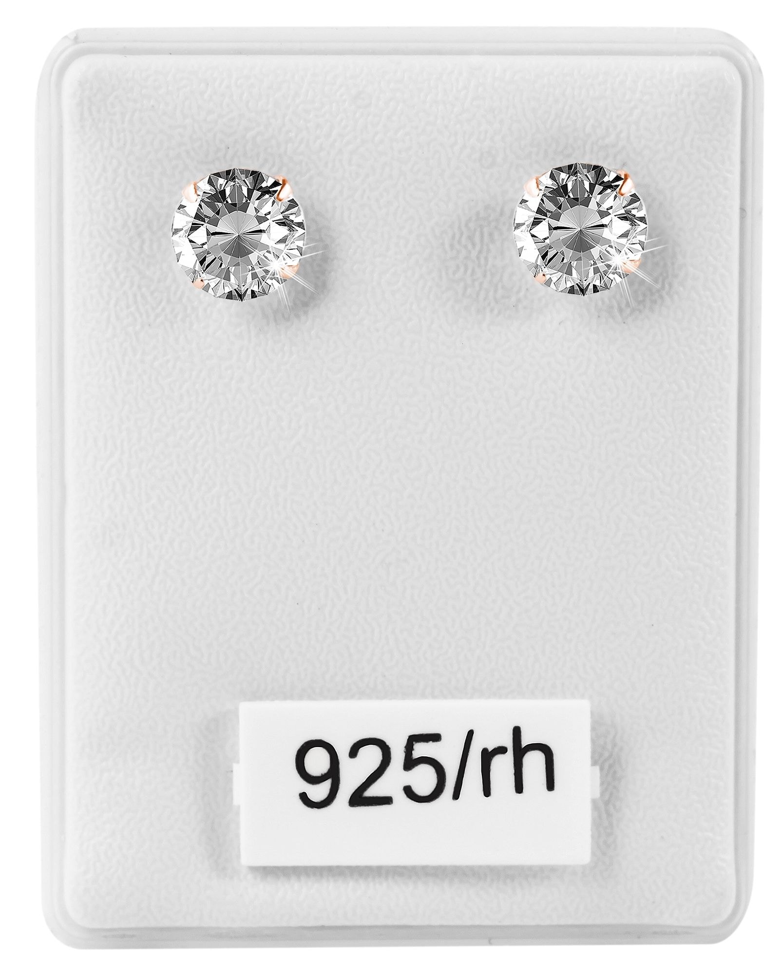 Adelia´s Paar Ohrstecker »Damen Ohrringe ¿ Ohrstecker aus 925 Silber mit Zirkonia«