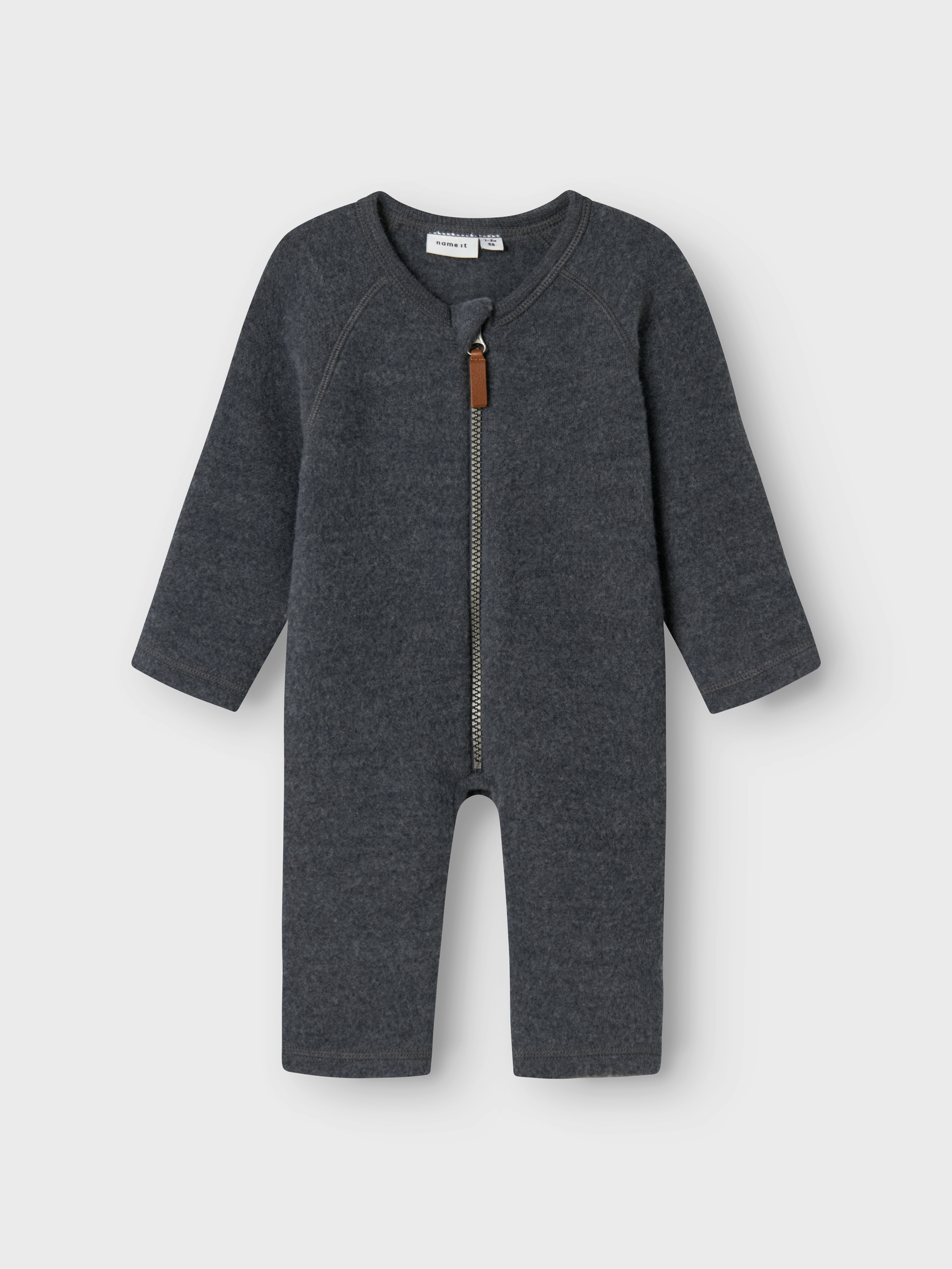 Name It Overall »NBMWMINO WOOL BRU LS SUIT NOOS«