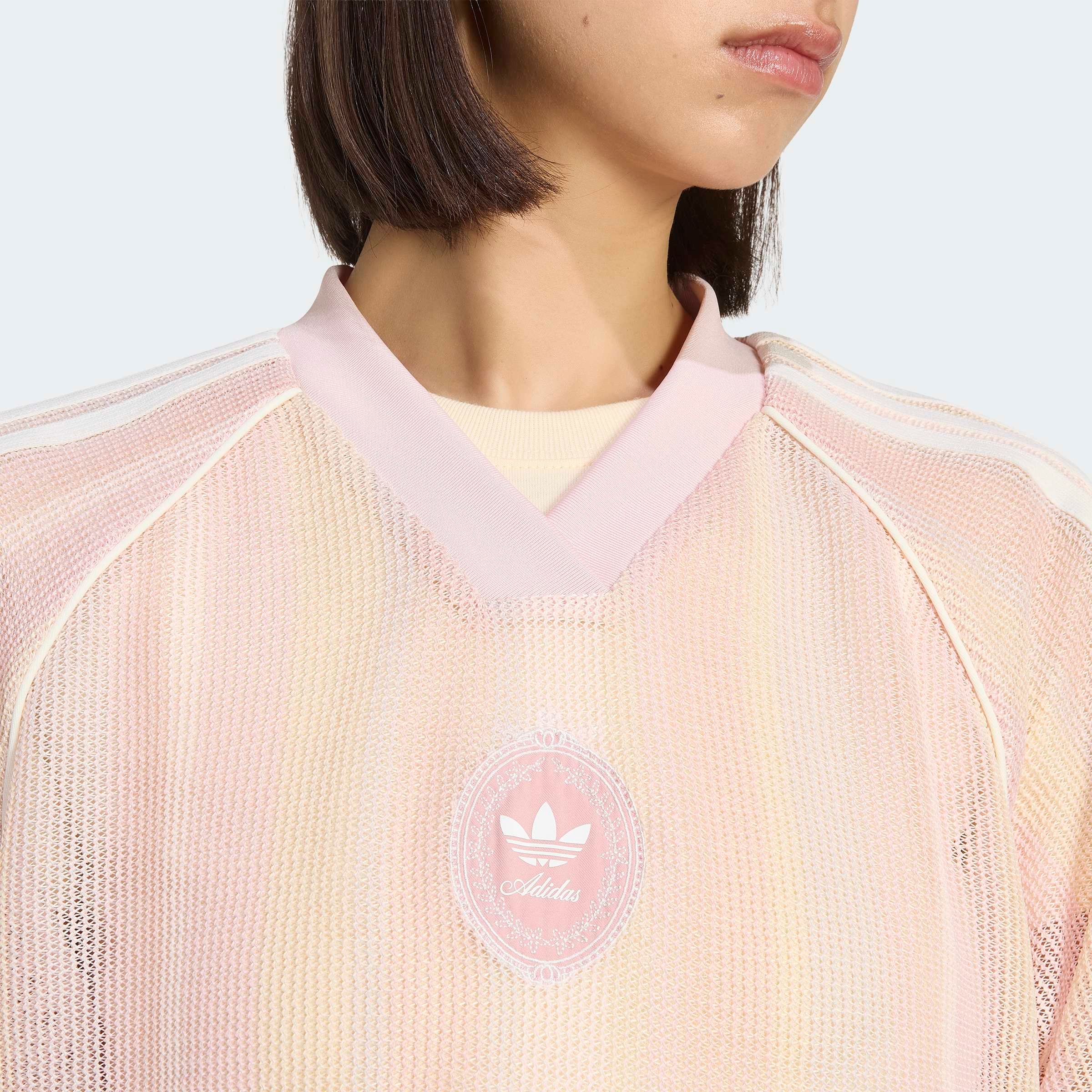 adidas Originals T-Shirt »ADIDAS ORIGINALS SUMMER GLOW OVERSIZE JERSEY, GEWIRKTES MATERIAL«