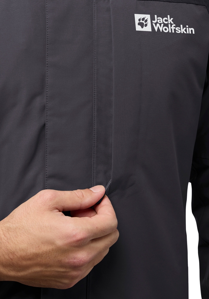 Jack Wolfskin 3-in-1-Funktionsjacke »ROMBERG 3IN1 JKT M«, mit Kapuze