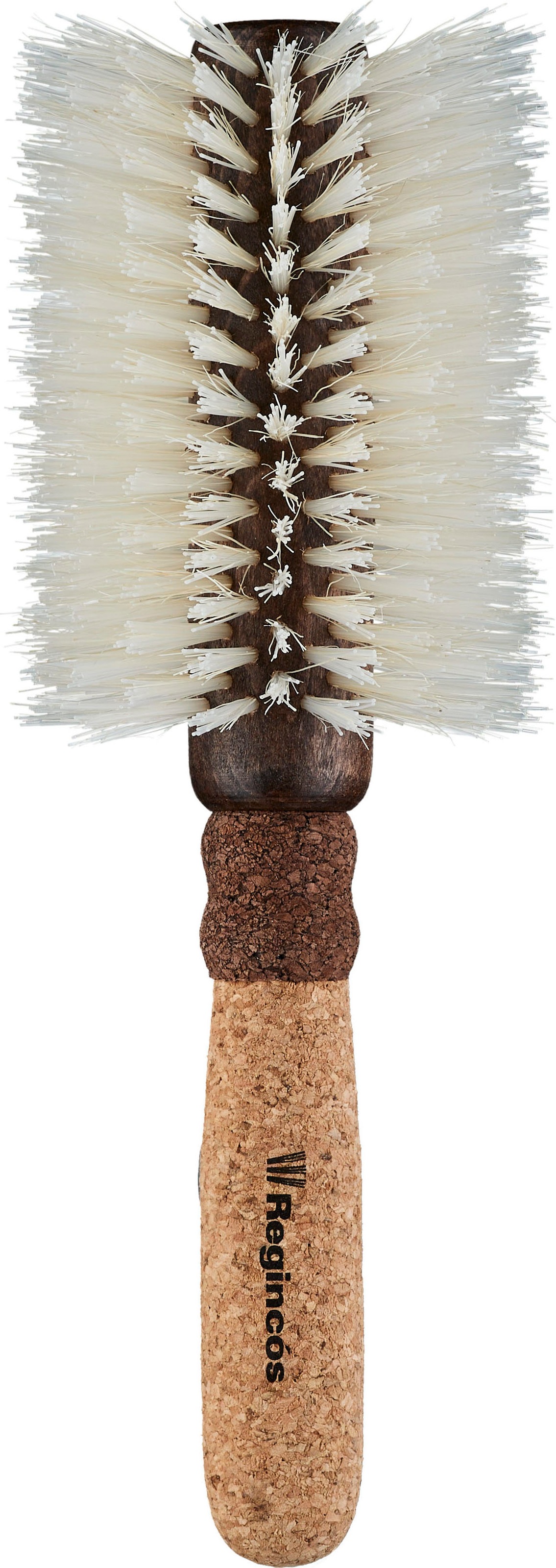 Regincós Damen Rundbürste »e.CORK Blonde« in weiß, Größe Durchmesser x Breite x Länge: Ø 80 mm x 8 cm x 29 cm