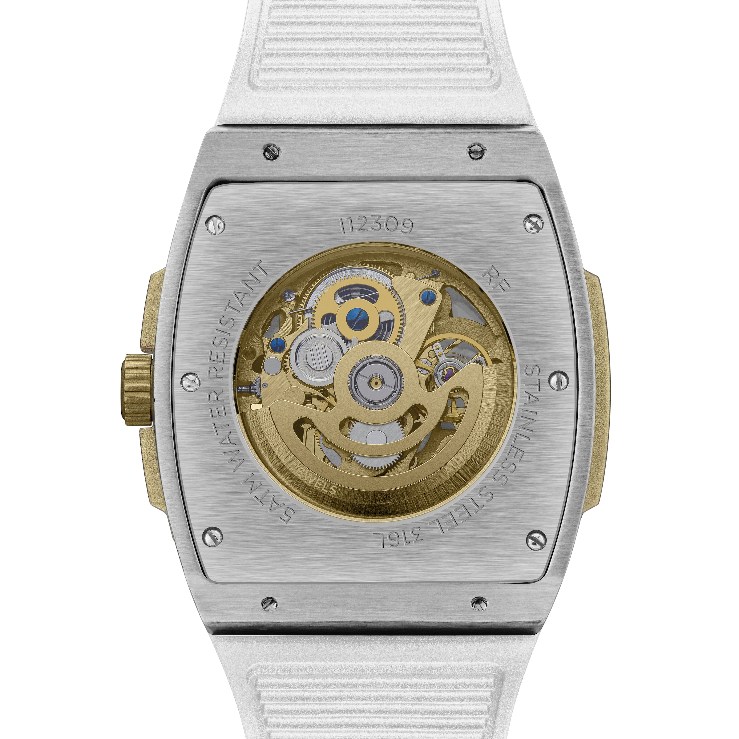 Ingersoll Automatikuhr »The Challenger« Armbanduhr, Herrenuhr, Mechanische Uhr, Silikonarmband, analog