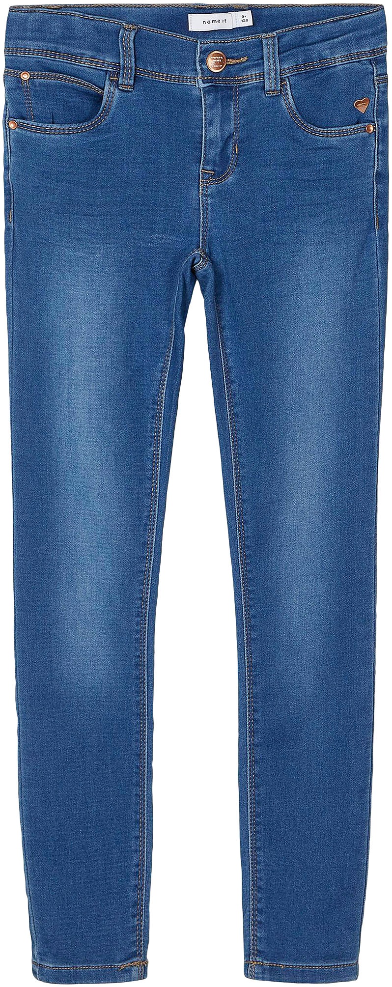 Name It Stretch-Jeans »NKFPOLLY«, Skinnyform in modischer Waschung