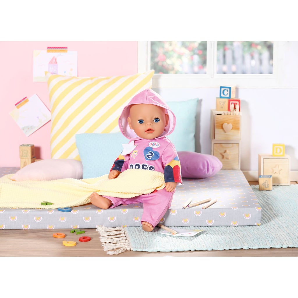 Baby Born Puppenkleidung »Kindergarten Einteiler & Badges, 36 cm«