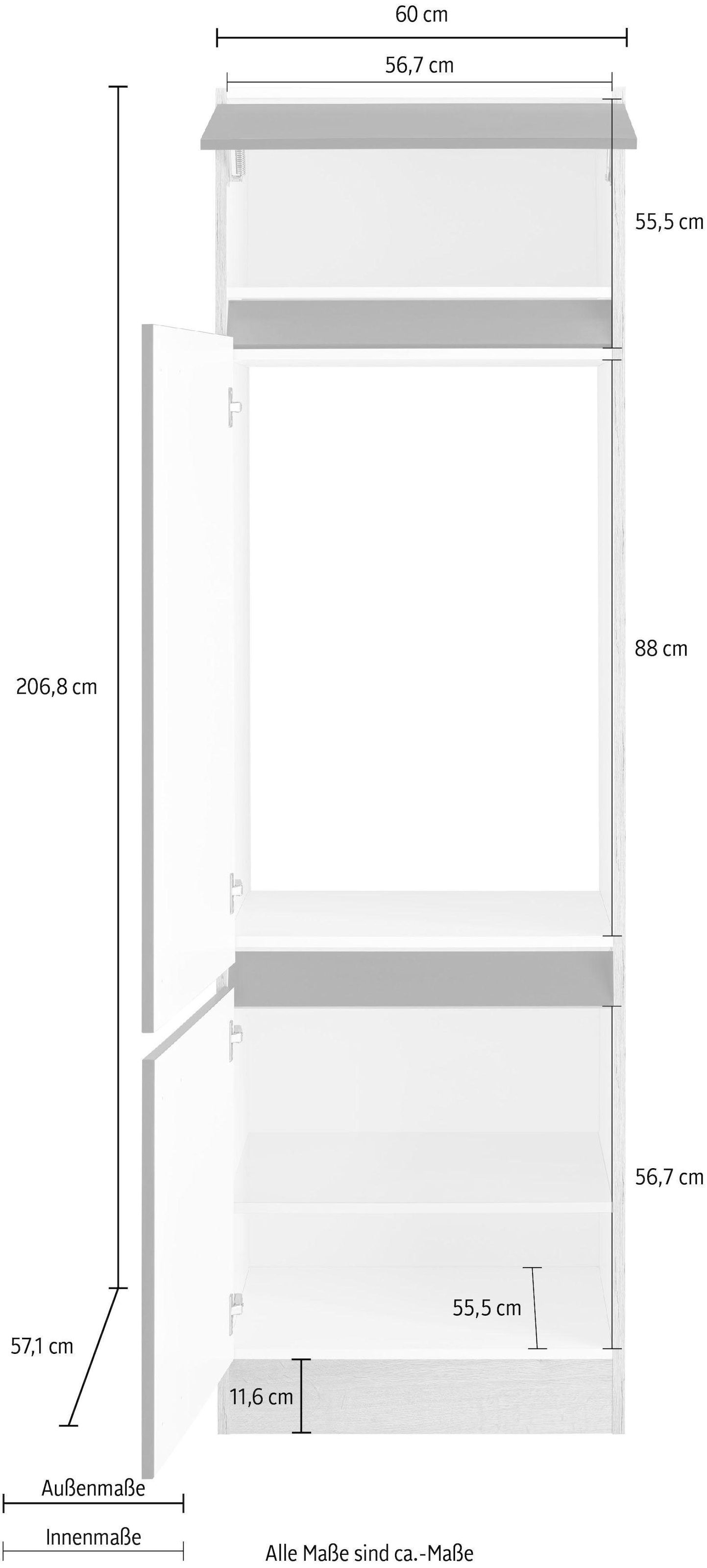 OPTIFIT Kühlumbauschrank »Roth«, Breite 60 cm