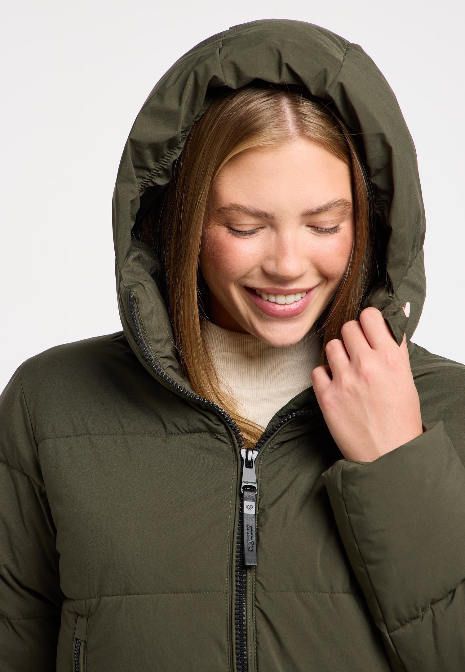 Ragwear Steppmantel »PATRISE« warm gefüttert, hinten länger als vorn