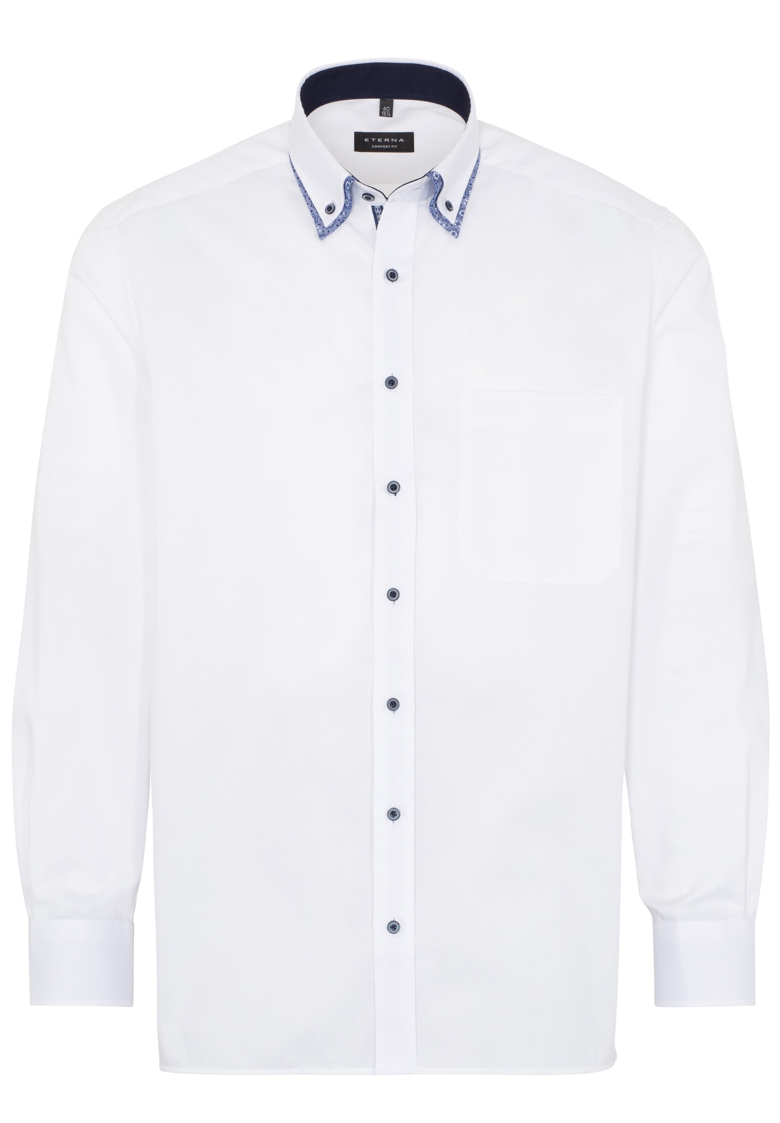 Eterna Langarmhemd »COMFORT FIT«, NON IRON (bügelfrei)