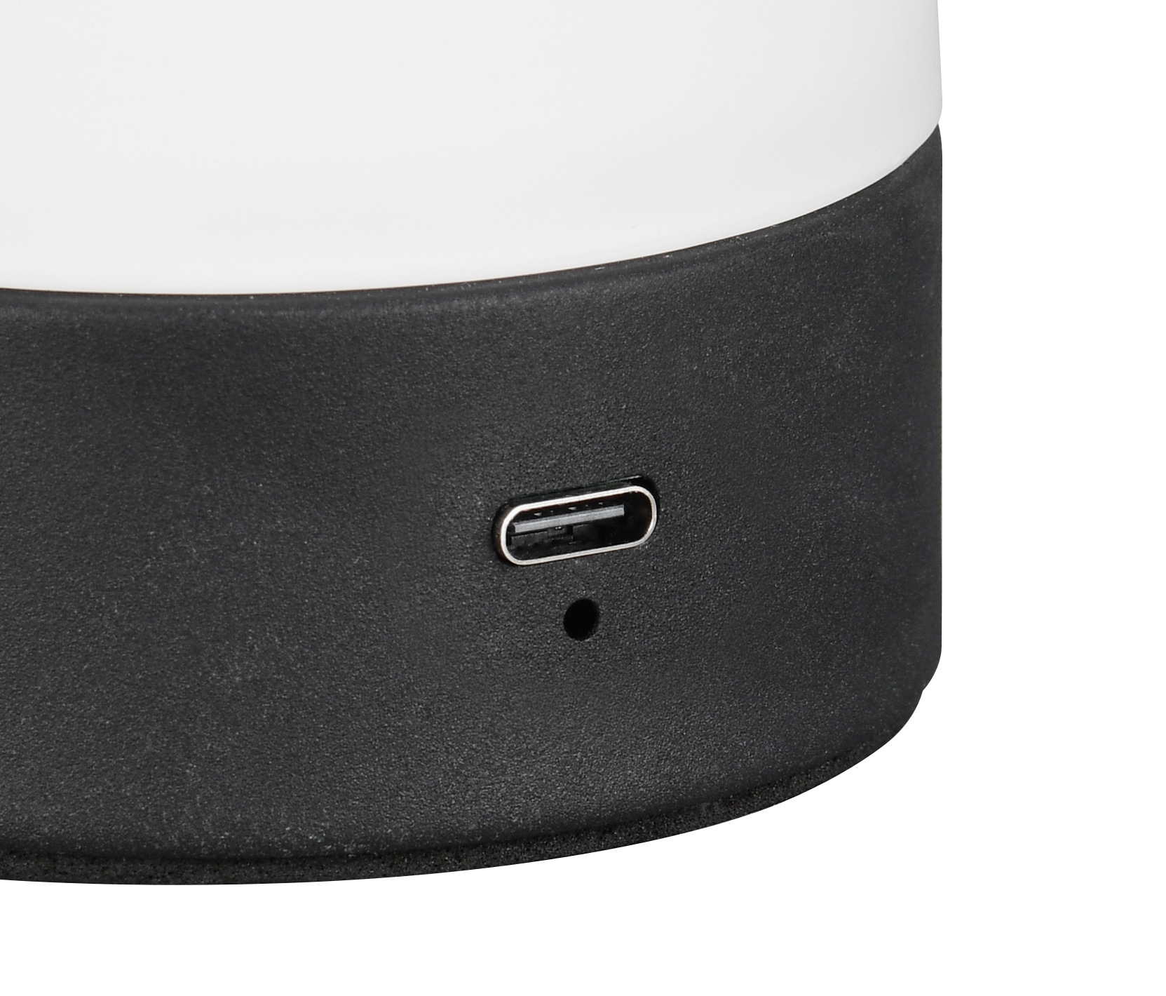 REALITY Leuchten LED Tischleuchte »DOOLEY, Akku LED Tischlampe aus Glas, Höhe 18 cm Ø 14cm, IP20 1,5W LED« LED-Board 1 Stk. Warmweiß 140 Lumen 3000K warmweiß, Touchdimmer, USB-Ladeanschluss