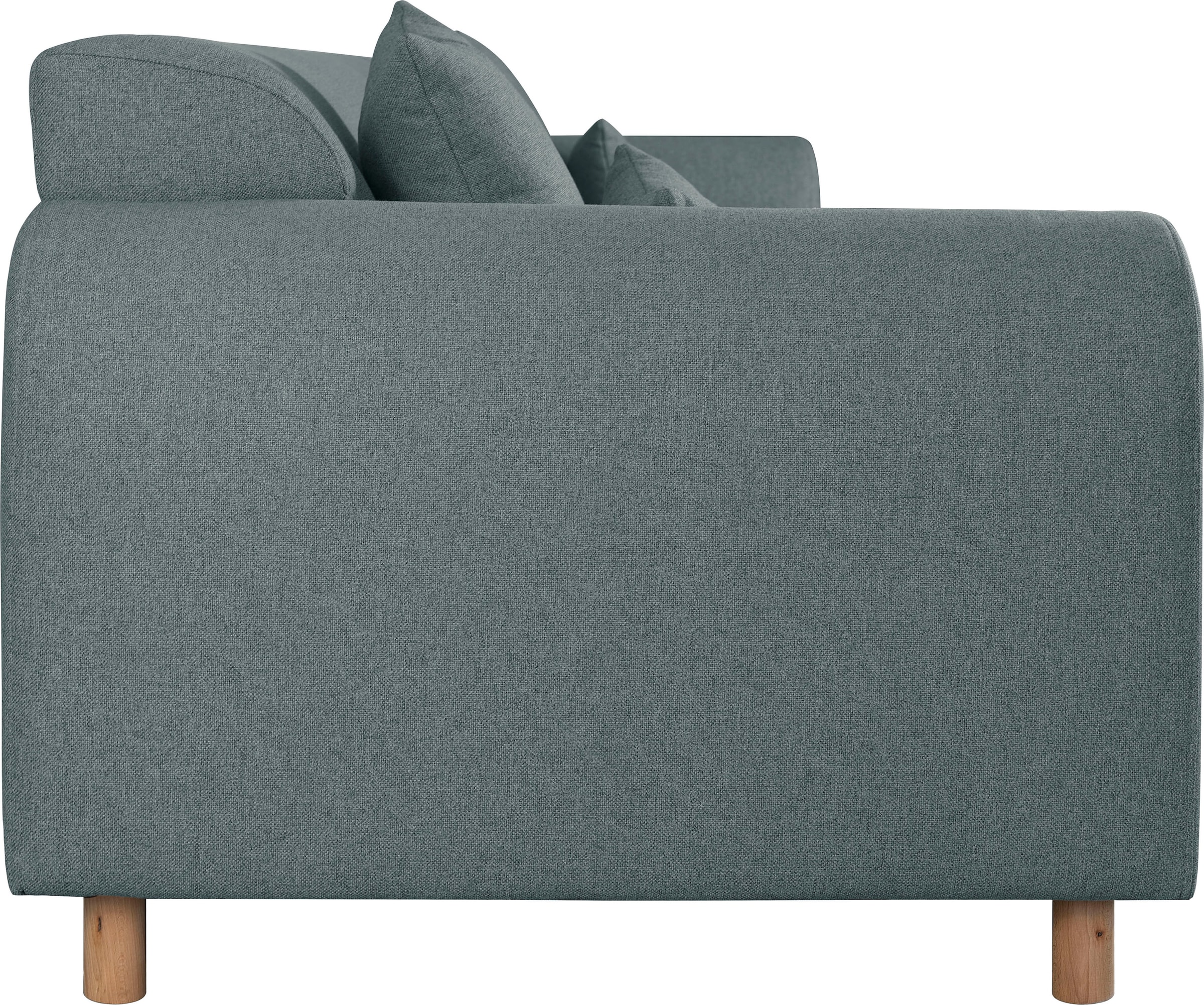 andas Big-Sofa »Svennis« in 2 Bezugsqualitäten, B/T/H: 314/98/83 cm