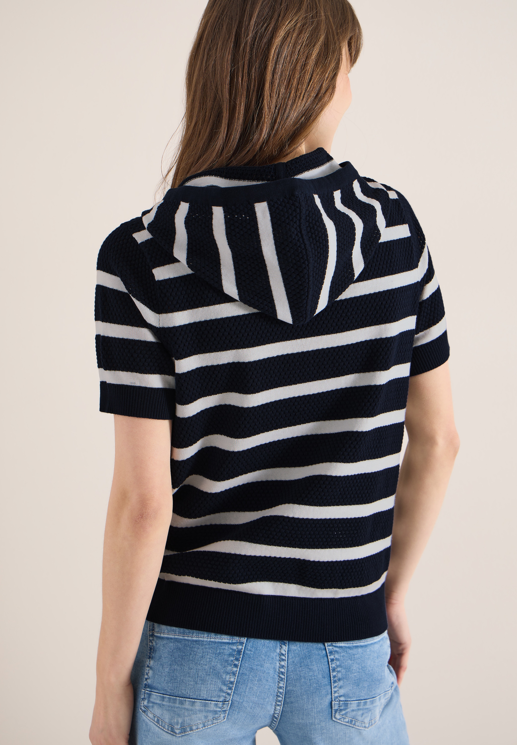 Cecil Strickpullover mit Kapuze