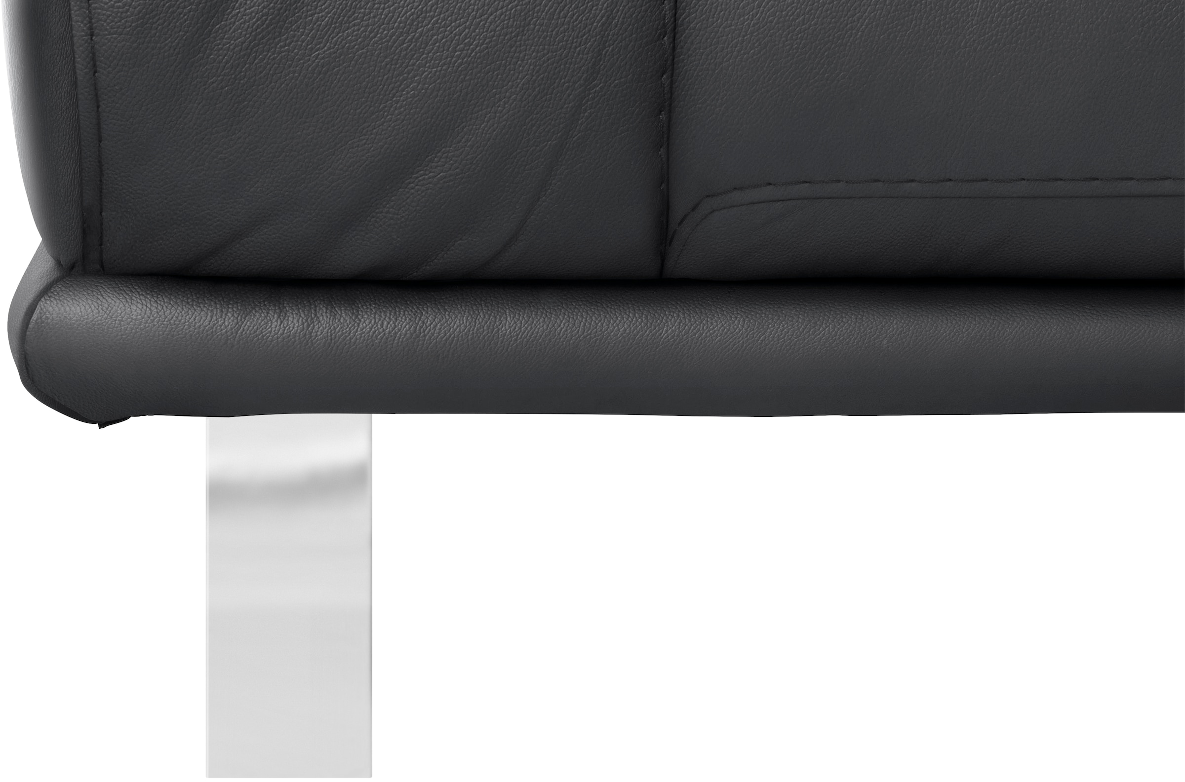 W.SCHILLIG 2,5-Sitzer »montanaa« mit Metallkufen in Chrom glänzend, Breite 232 cm