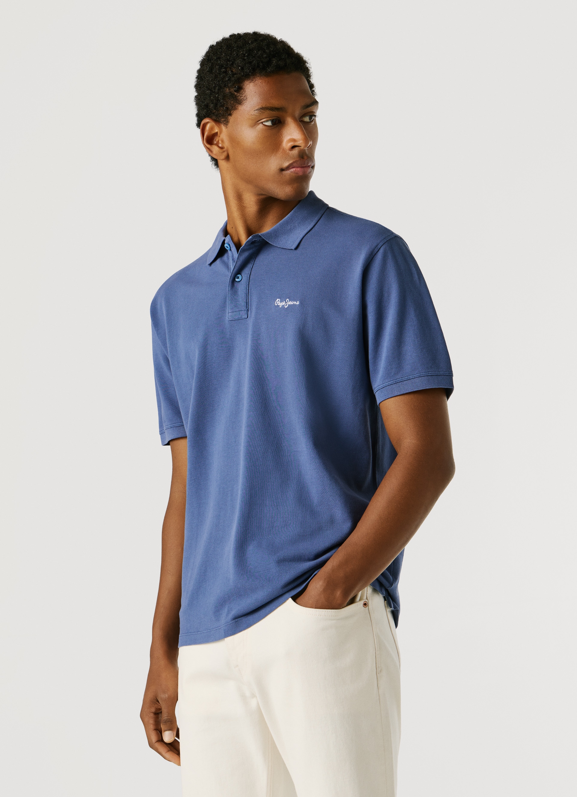 Pepe Jeans Poloshirt »OSCAR« aus Baumwoll-Piqué, mit Logostickerei