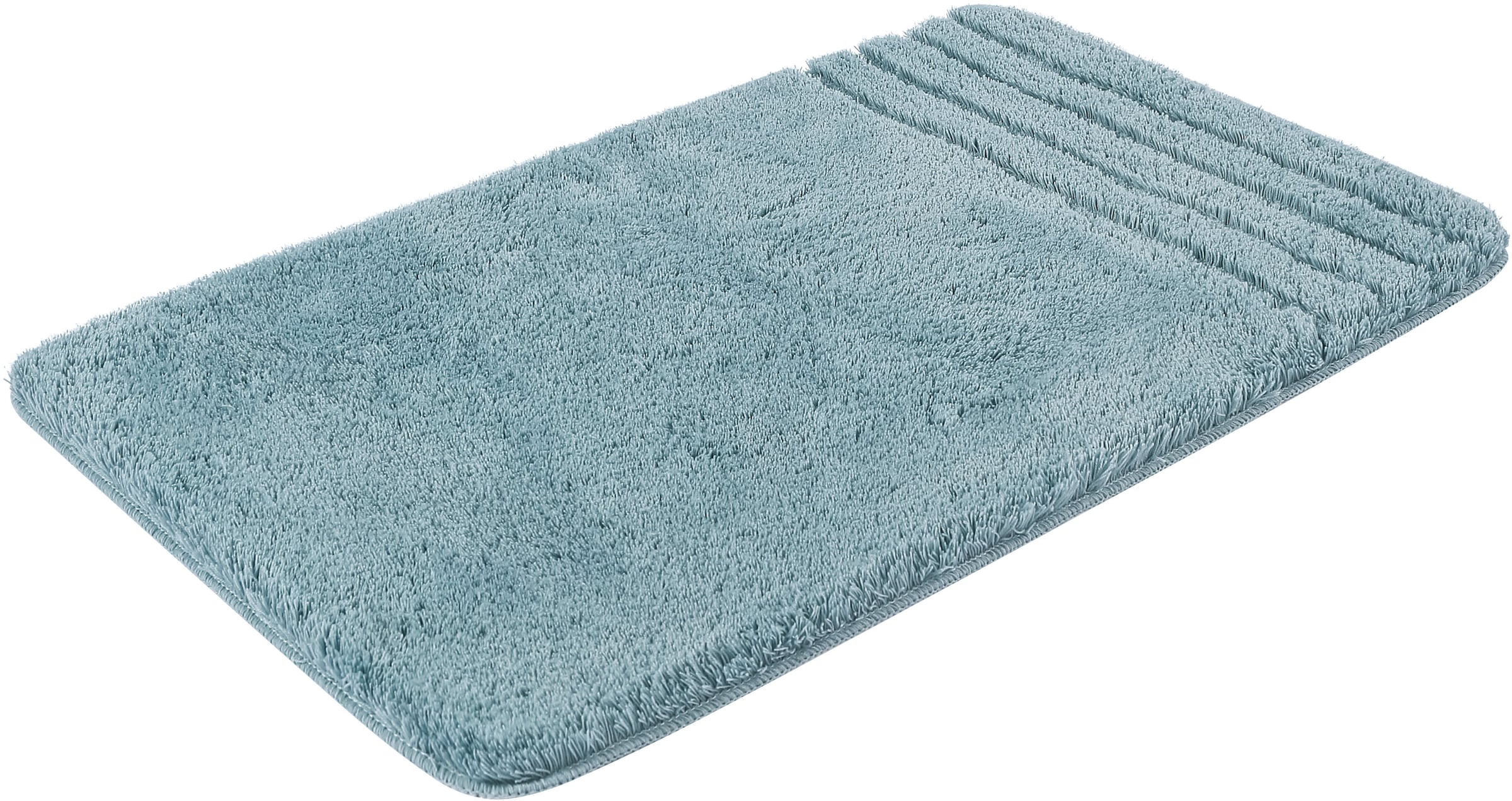 Möve Badematte »Loft, Badvorleger, Badezimmer Teppich« Höhe 30 mm rutschhemmend beschichtet fußbodenheizungsgeeignet | schnell trocknend | strapazierfähig Badteppich, Badematten auch als 2 teiliges Set & rund