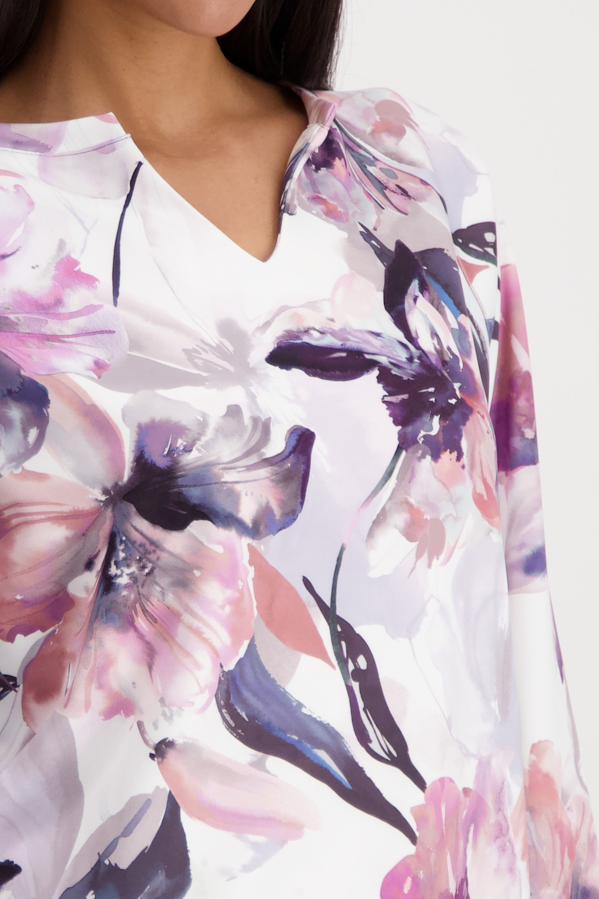 Monari Sweatshirt, mit Blumendruck