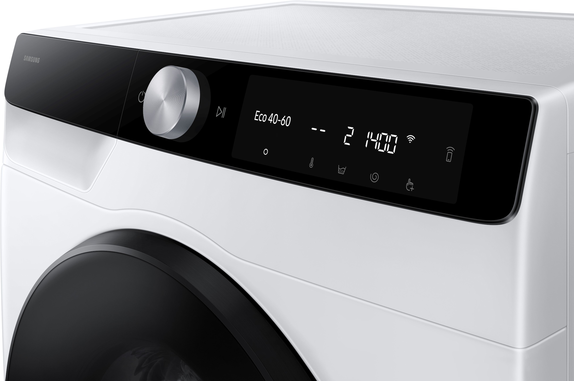 Samsung Waschtrockner »WD90DG6G94BK«, WD6100D SLIM, SLIM Platzsparer ‑ Große Wäsche auf kleinem Raum