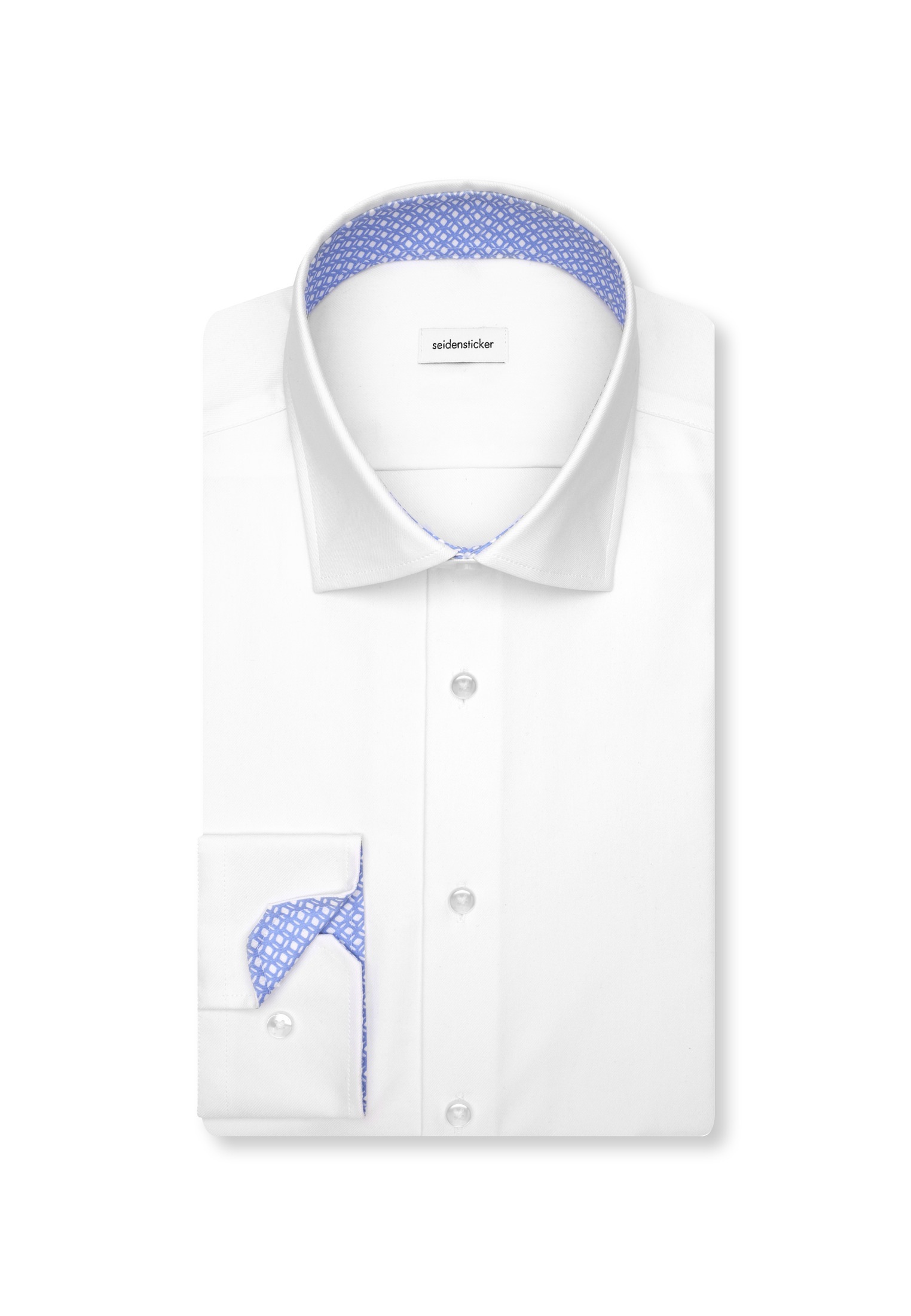 seidensticker Businesshemd »Schwarze Rose« Slim 1/1 Kentkragen Uni