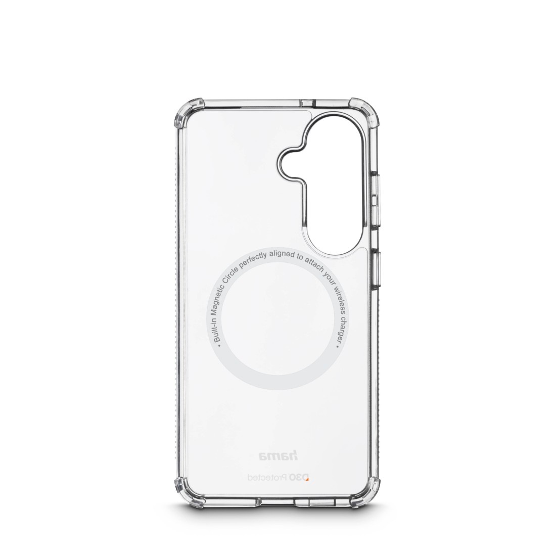 Hama Smartphone-Hülle »Handyhülle mit D3O-Technologie für Samsung Galaxy S26 FE« Smartphones D3O-Technologie, Fallschutz bis 3,5 m, Magnetring, Qi2-kompatibel