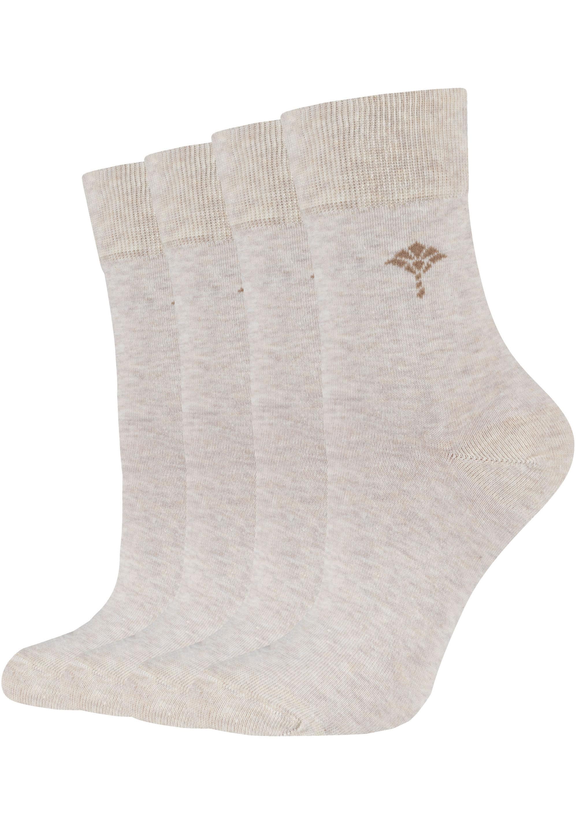 JOOP! Socken »for your daily glam«, (4er Pack), mit dezentem Logo-Design