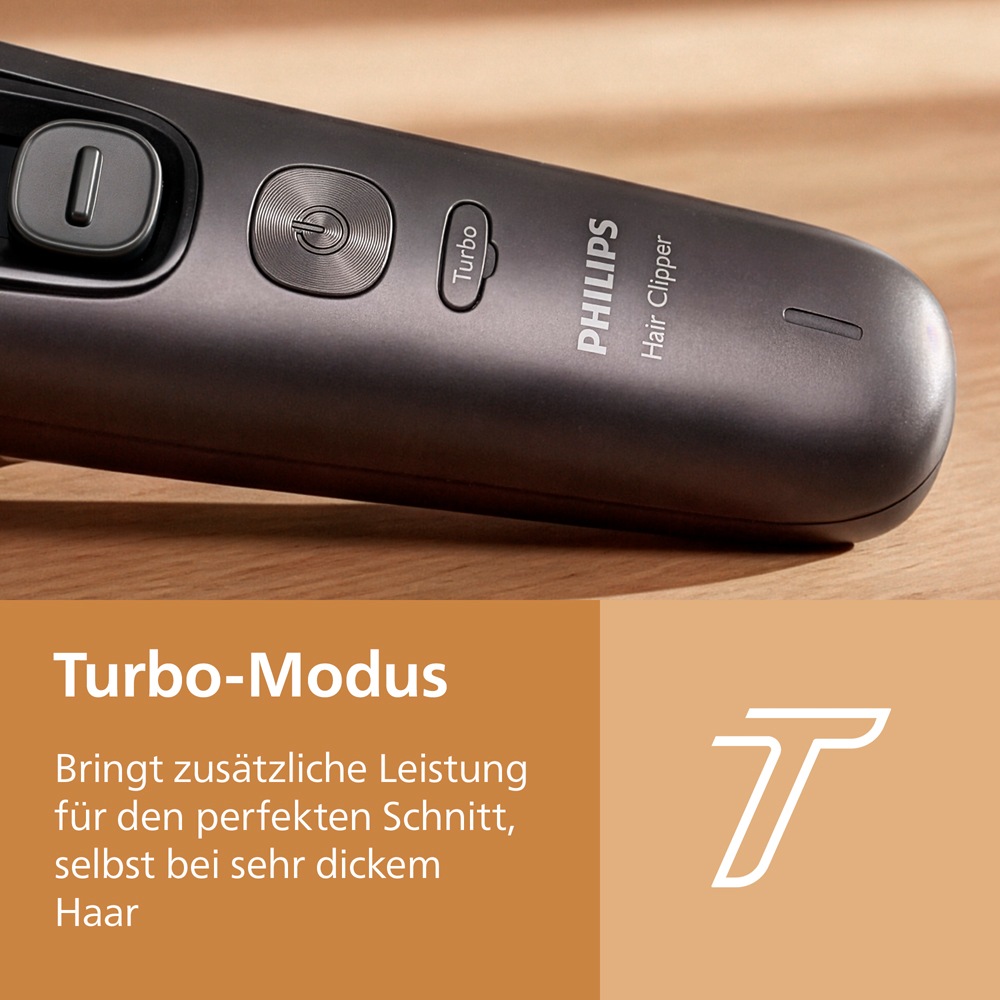 Philips Haarschneider »Serie 9000 HC9722/15« 3 Aufsätze 28 Längeneinstellungen, Precision Fade Tools und Turbo Modus