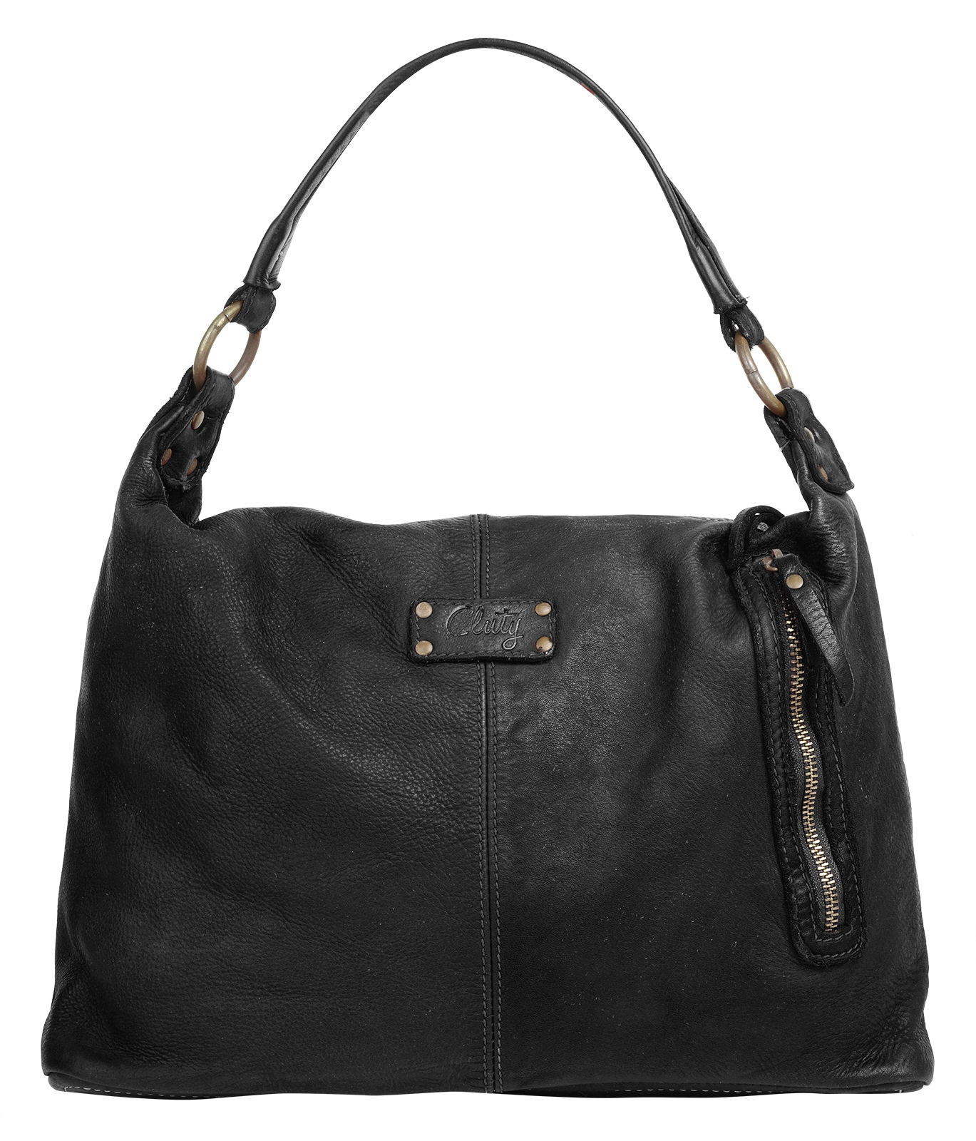 Cluty Shopper echt Leder, Made in Italy
