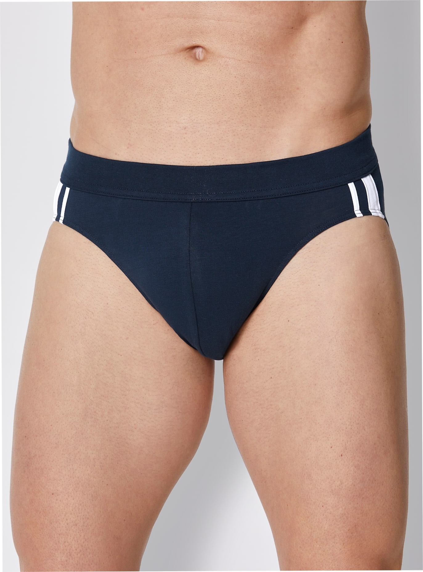 Schiesser Herren Slip 3 Stk. tlg. in blau, Größe 8
