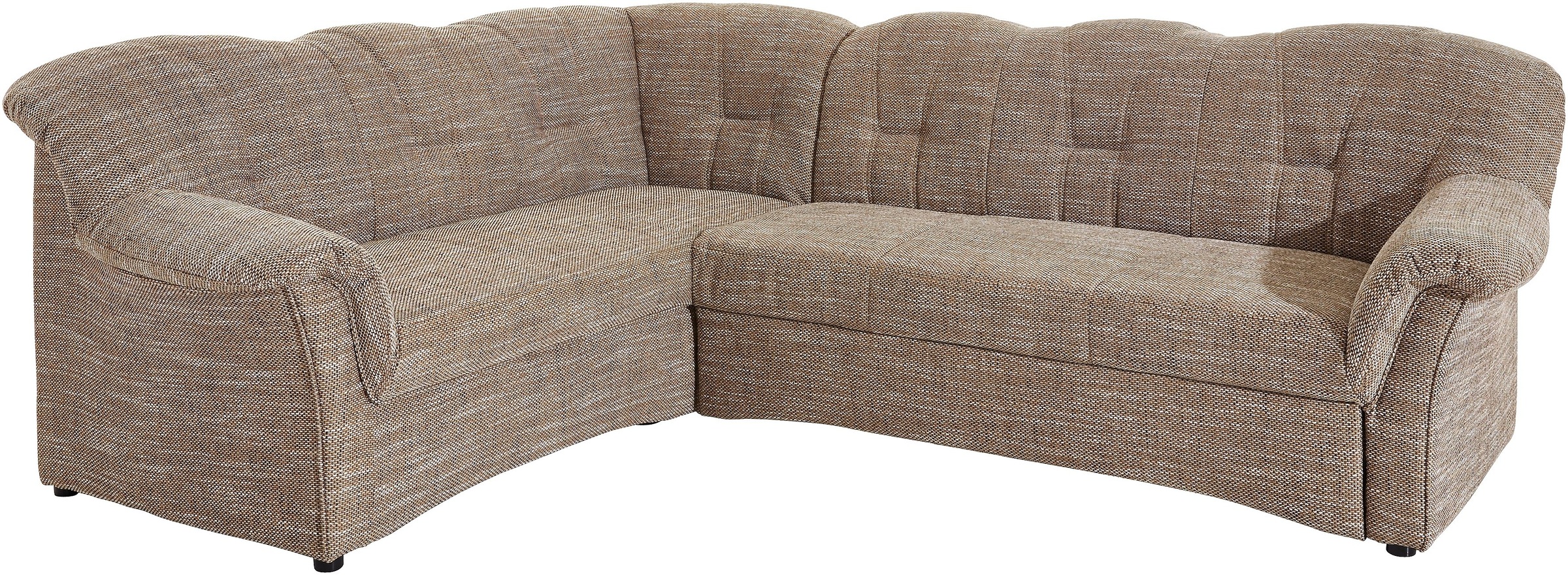 DOMO collection Ecksofa »Papenburg B/T/H: 242/190/84 cm L-Form«, wahlweise mit Bettfunktion, Langer Schenkel links oder rechts