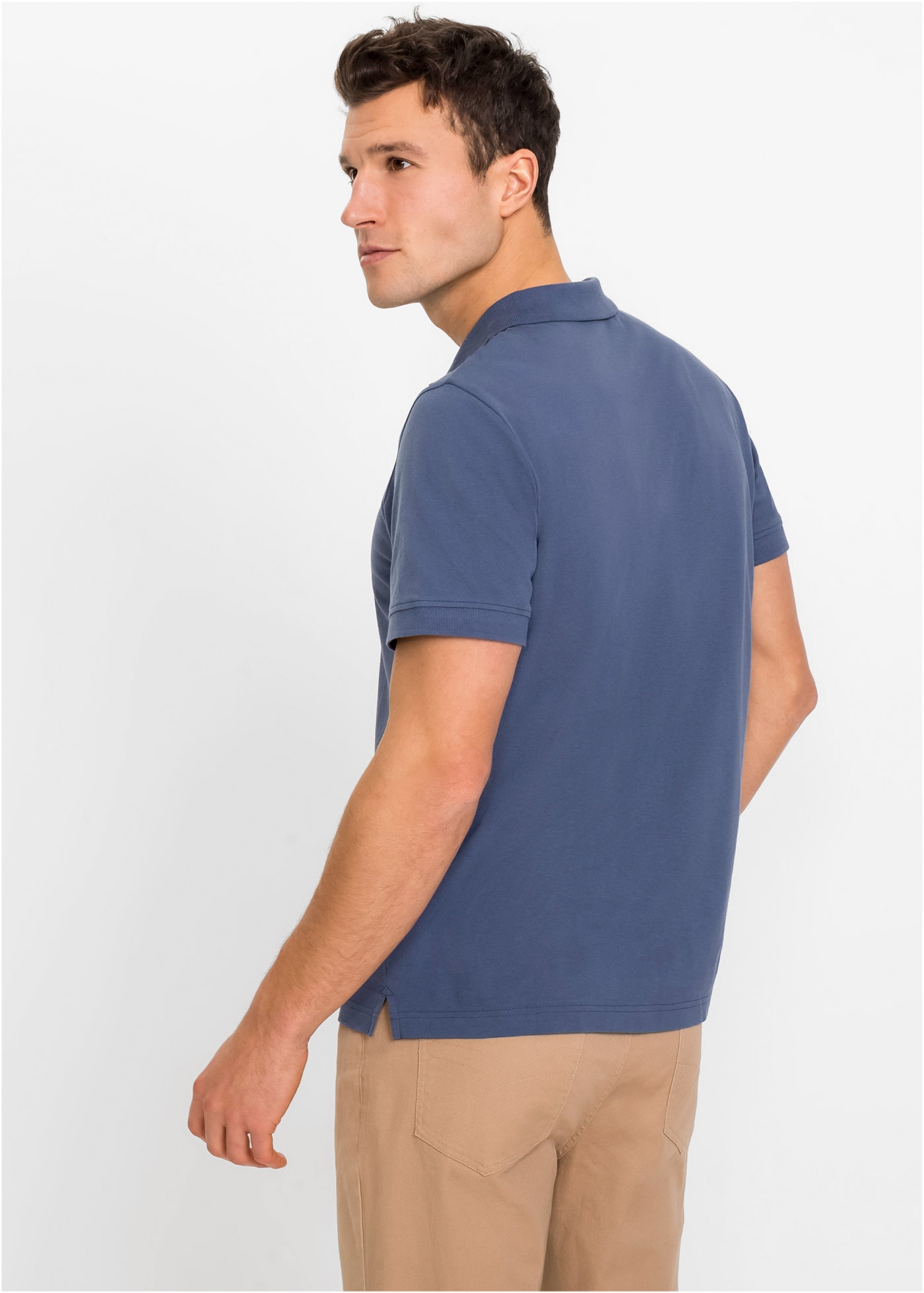 bonprix Poloshirt »Piqué-Poloshirt aus reiner Baumwolle« Piqué-Poloshirt aus reiner Baumwolle
