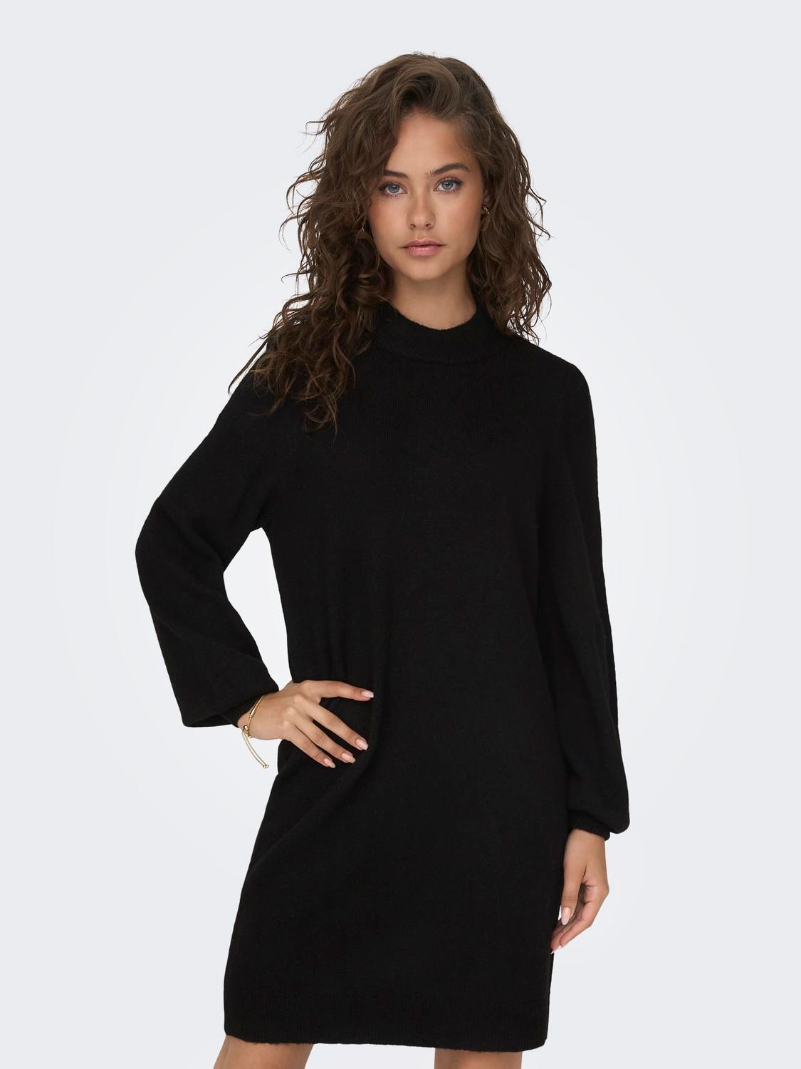 Strickkleid »JDYRUE LIFE L/S HIGH NECK DRESS KNT NOOS«