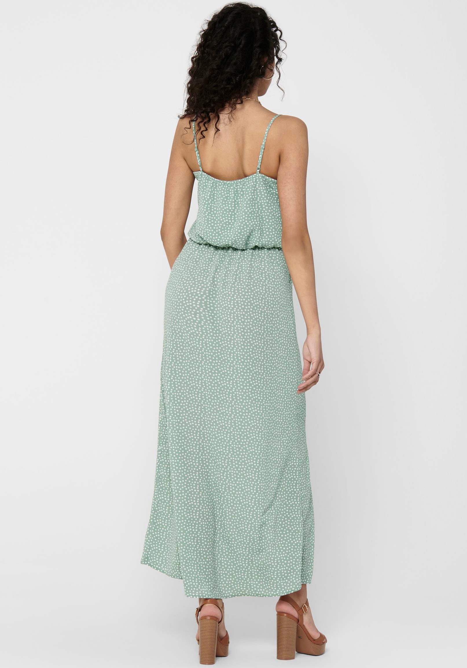 ONLY Maxikleid »ONLWINNER S/L MAXI DRESS NOOS PTM«, mit Spaghettiträger